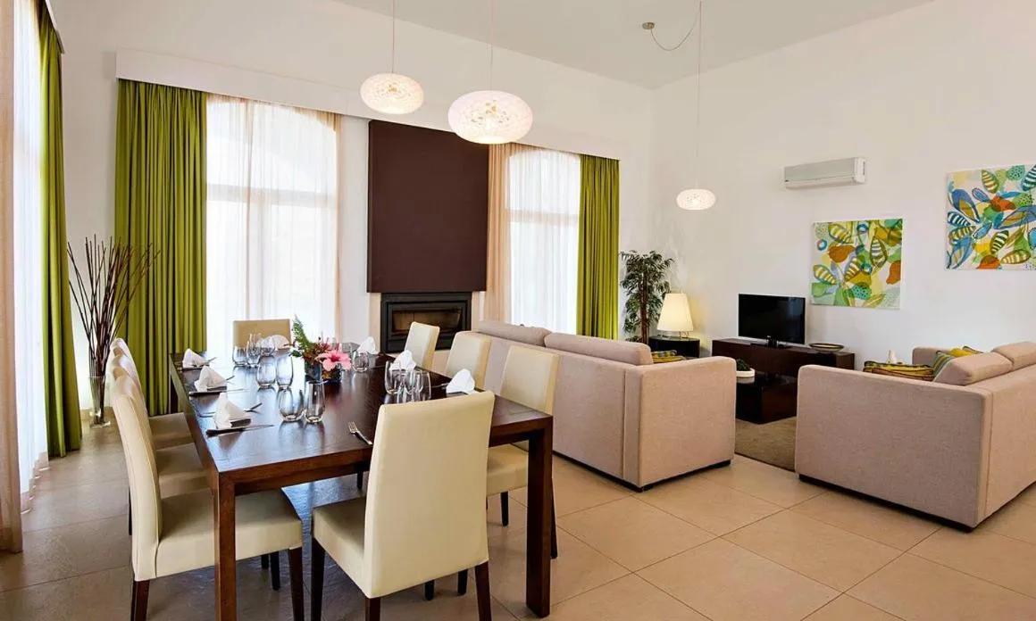 Living room in Eden Villas & Apartments