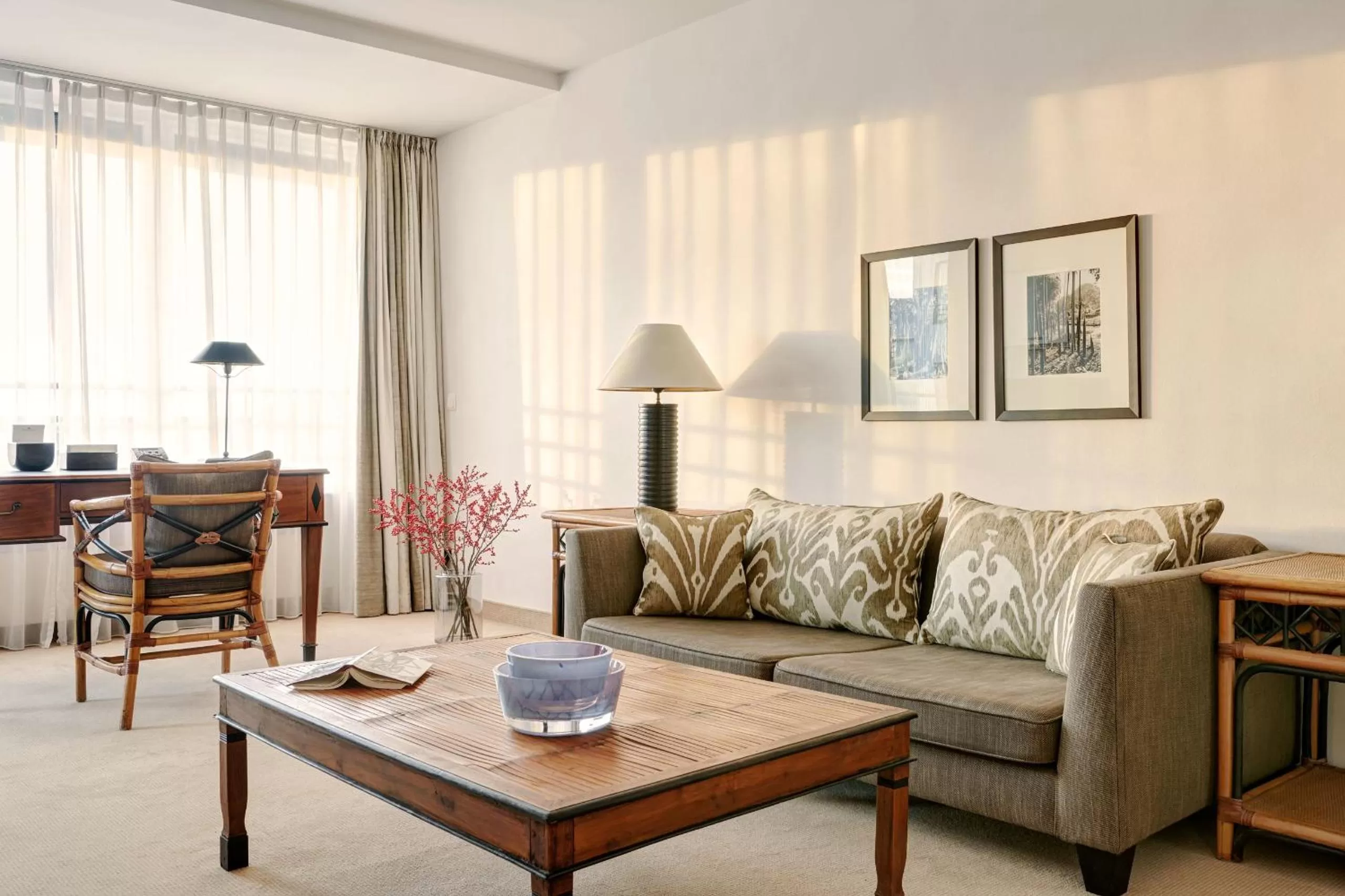 Living room in The Mandala Suites