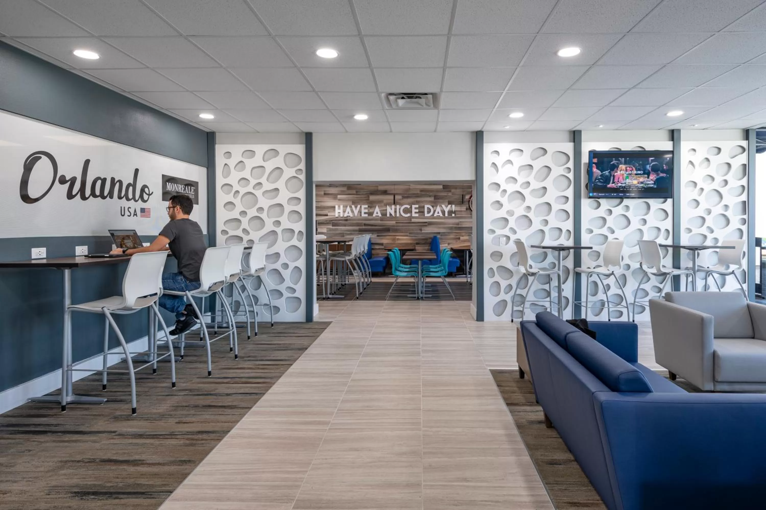 Lobby or reception in Hotel Monreale Express International Drive Orlando