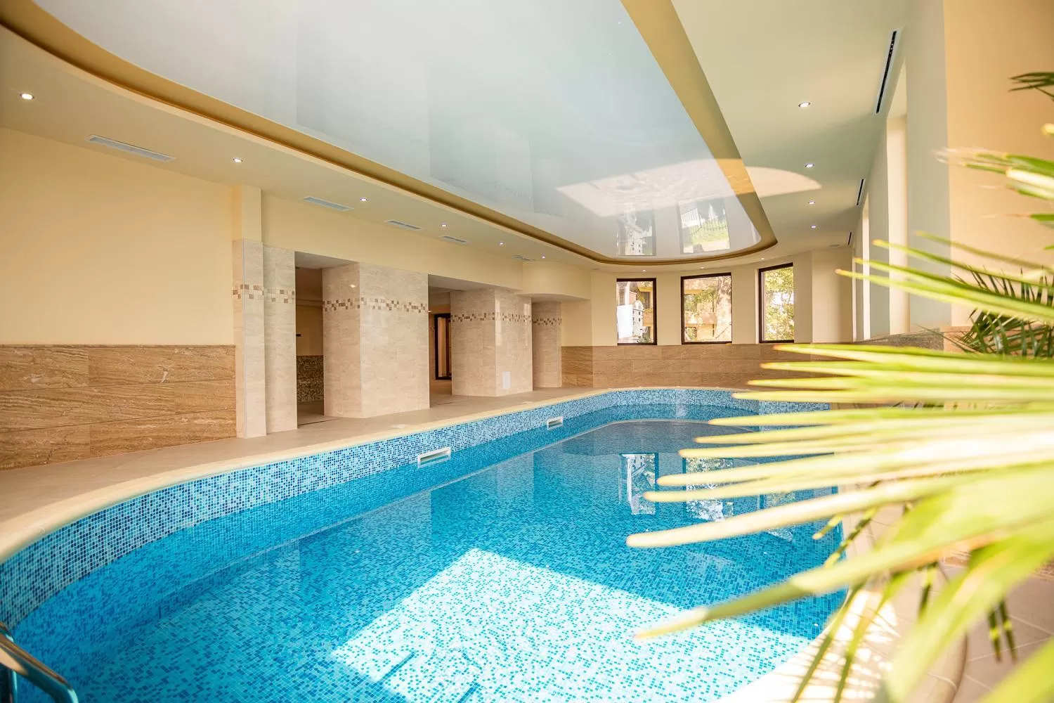 Swimming pool in Eco Hotel Momata