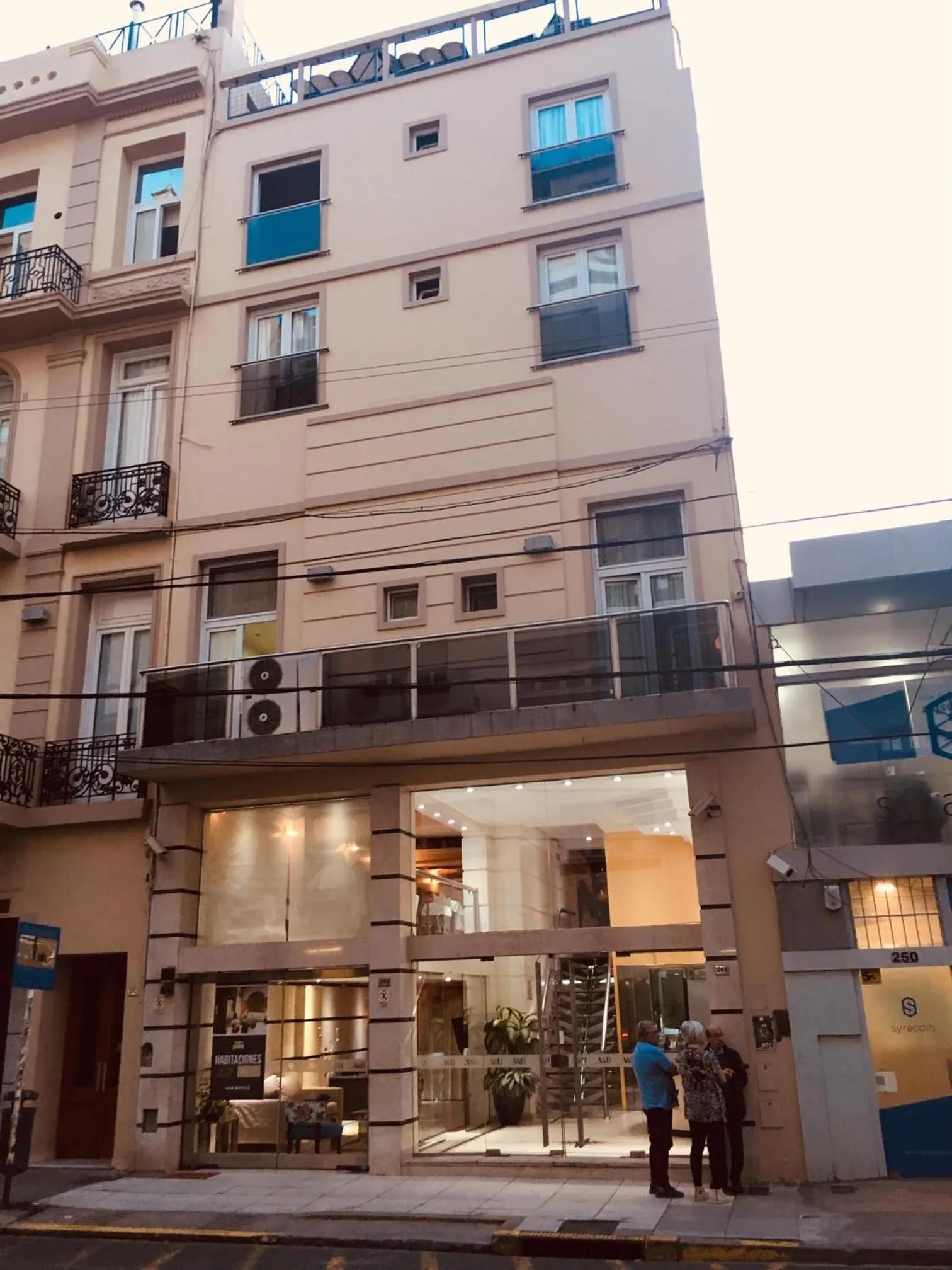 Facade/entrance in Hotel A&B Internacional