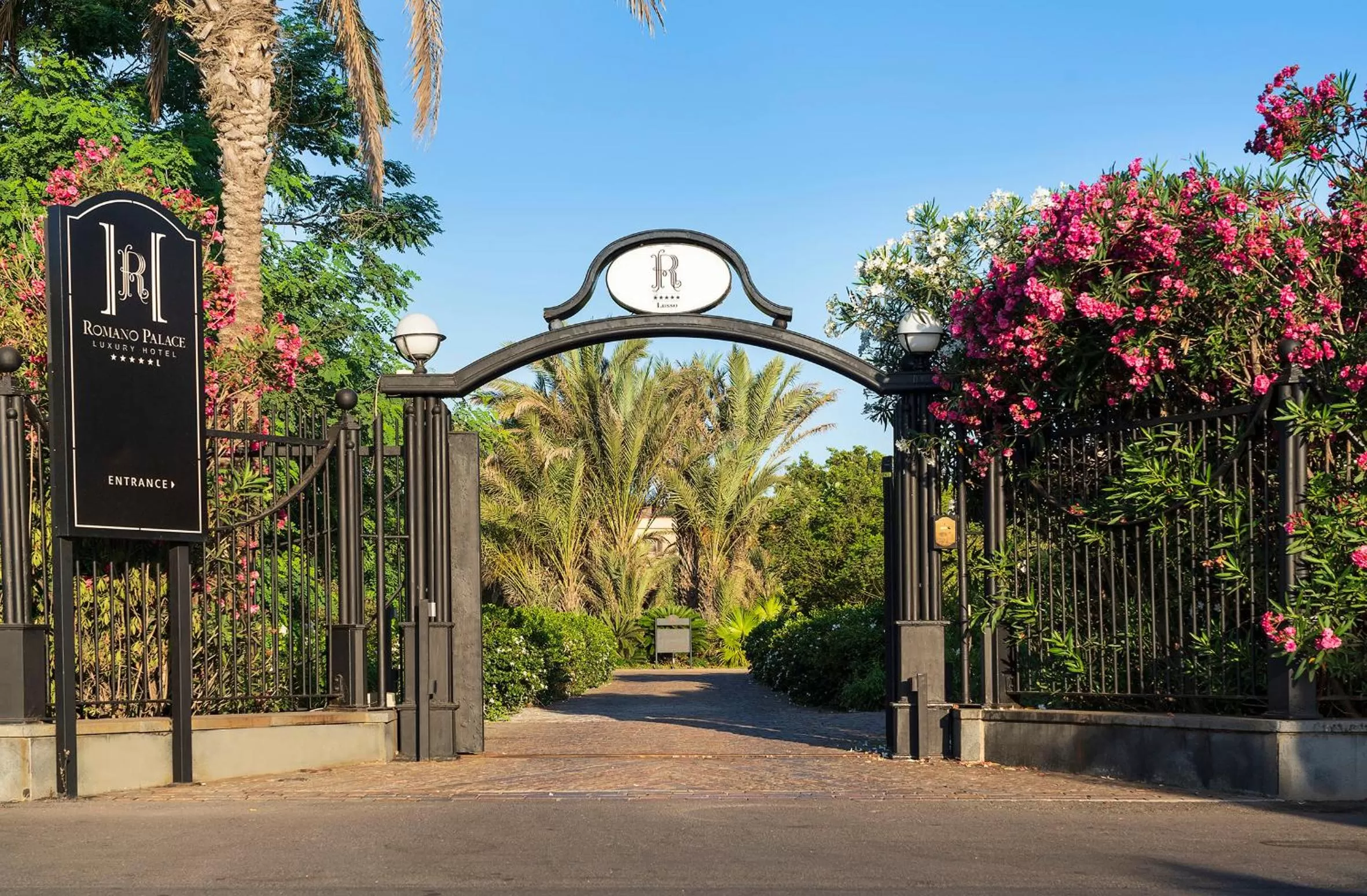 Facade/entrance in Romano Palace Luxury Hotel