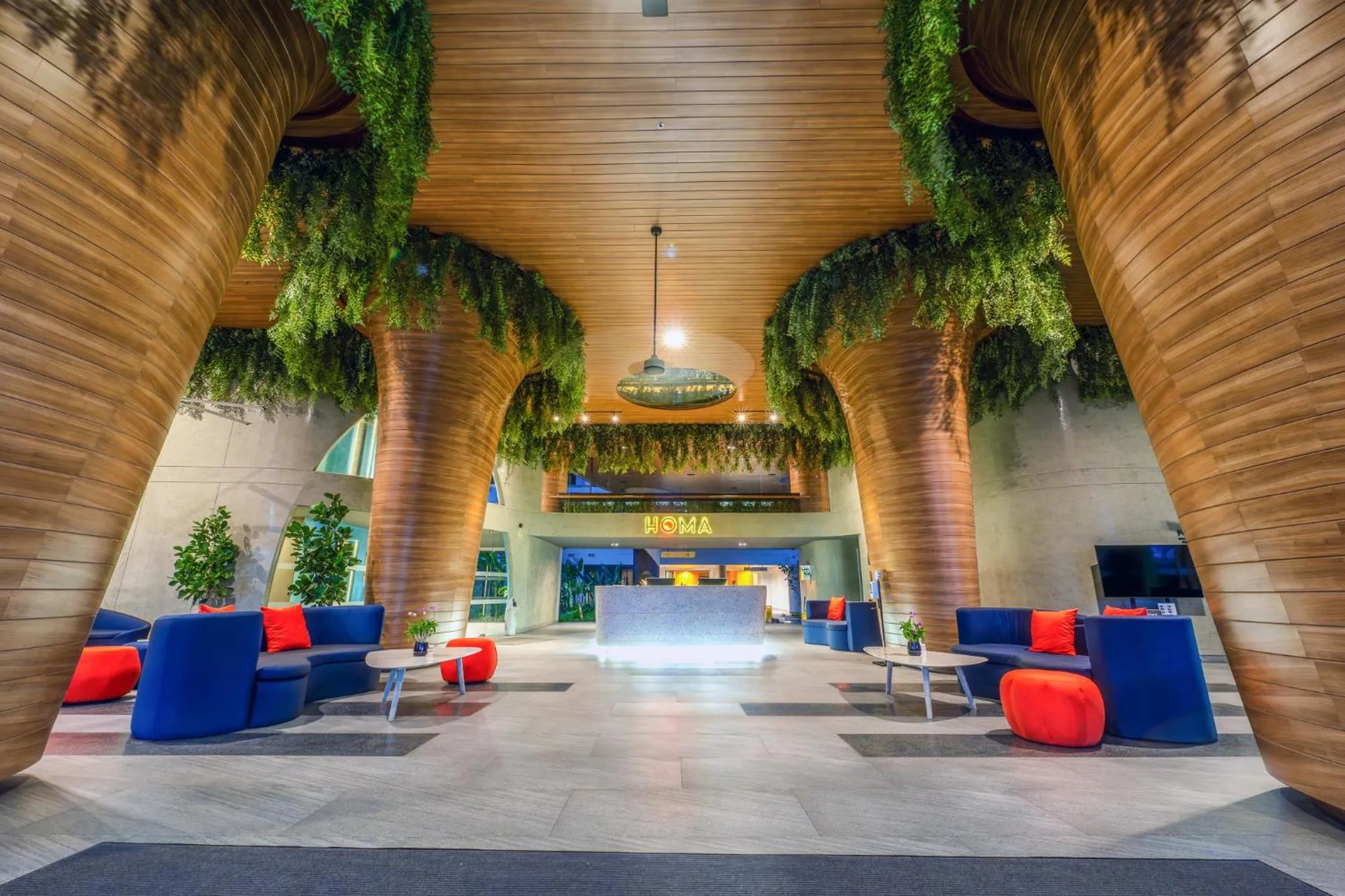 Lobby or reception in HOMA Phuket Town