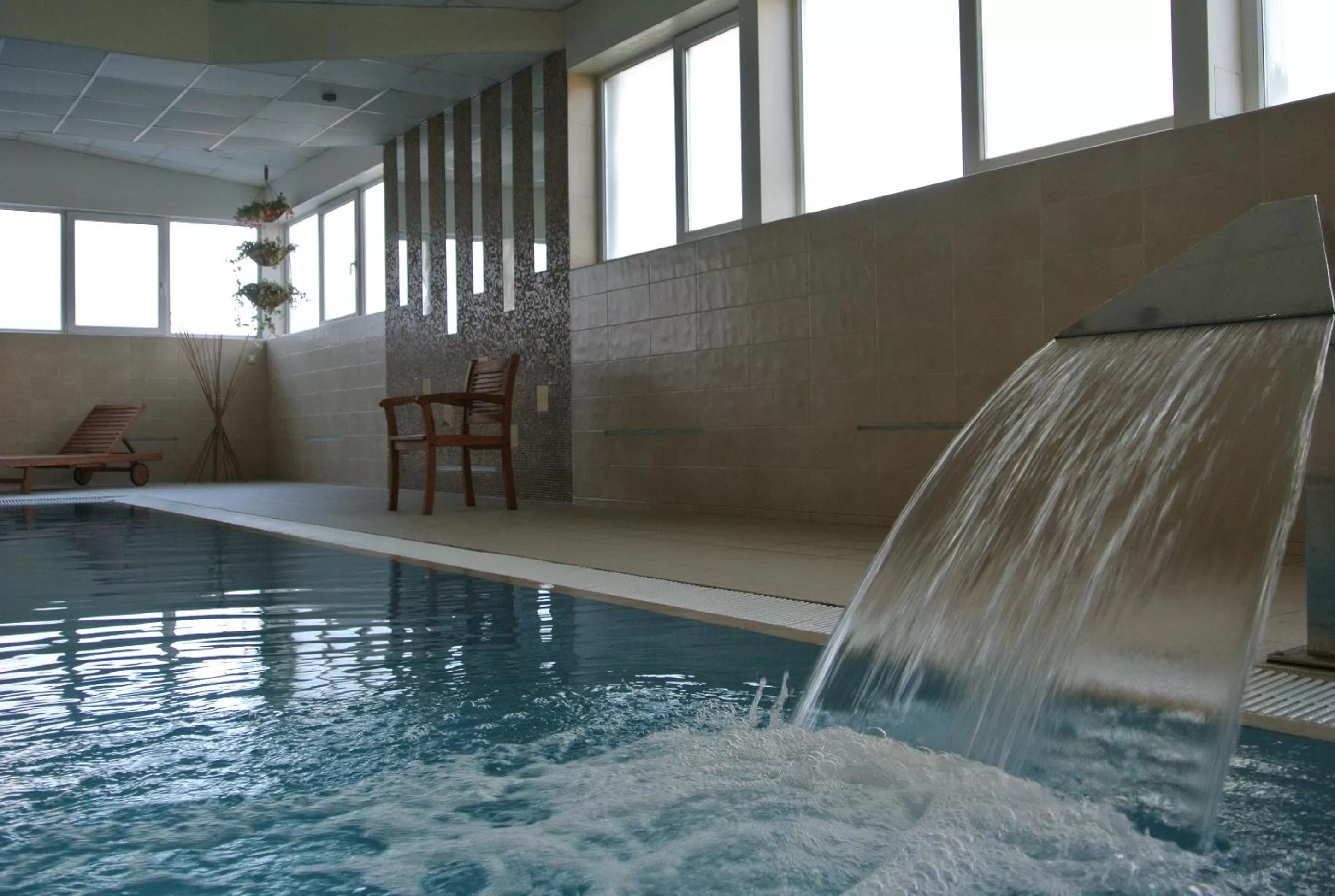 Pool view in Hotel Slodes