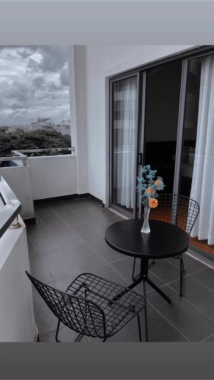 Balcony/Terrace in Victory Airport Hotel