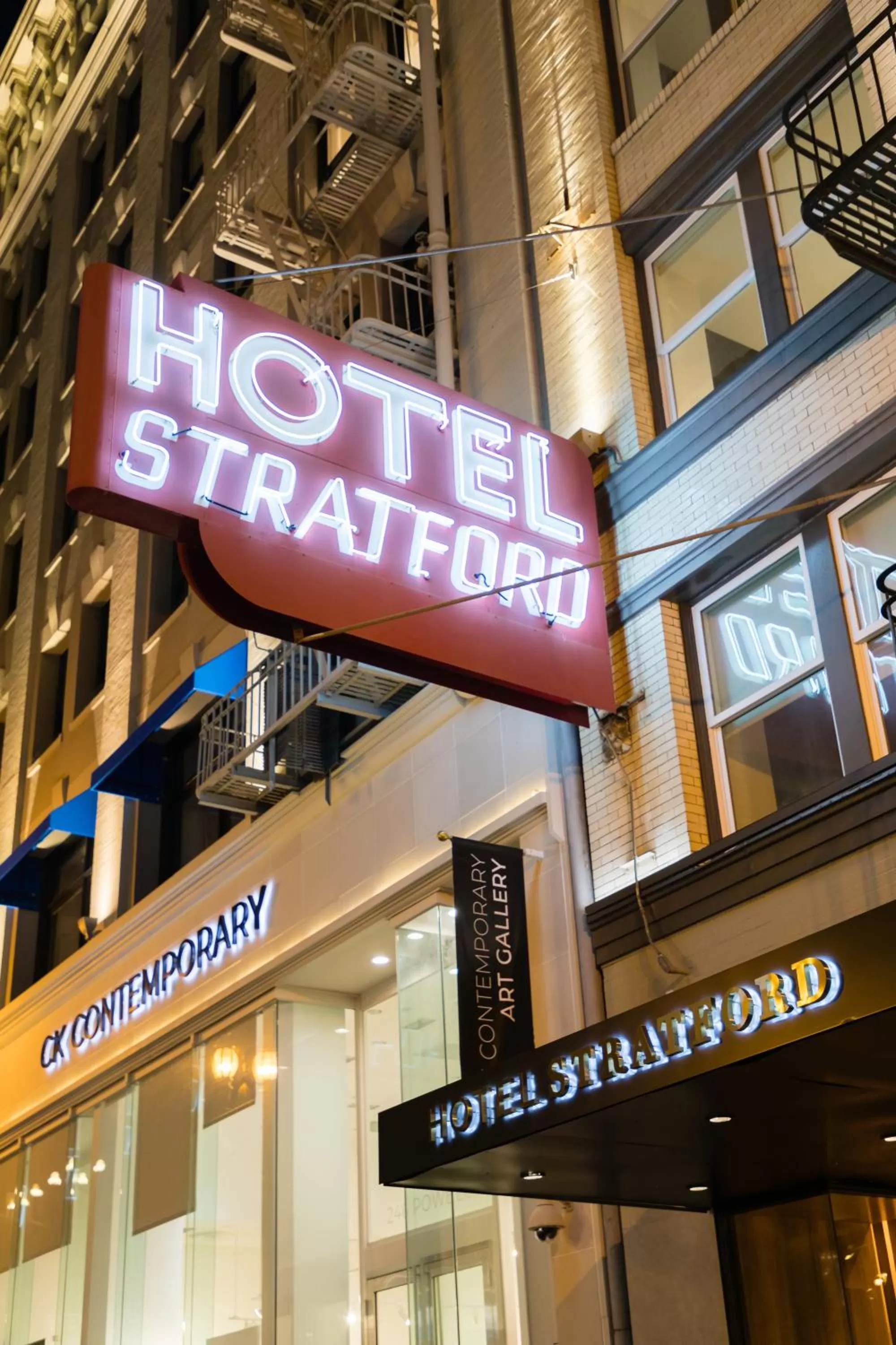 Property building in Hotel Stratford San Francisco - Handwritten Collection
