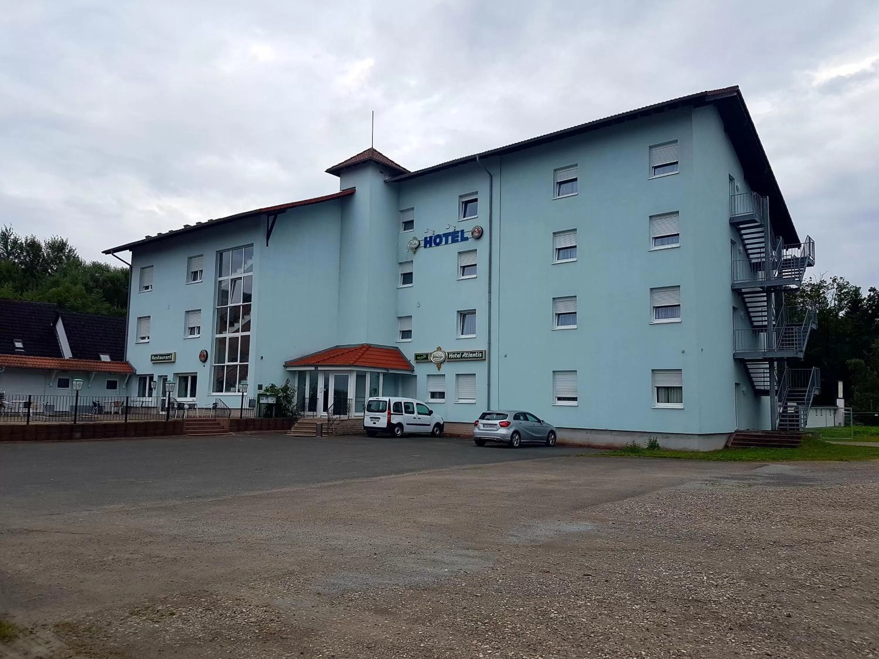 Facade/entrance in Hotel Atlantis