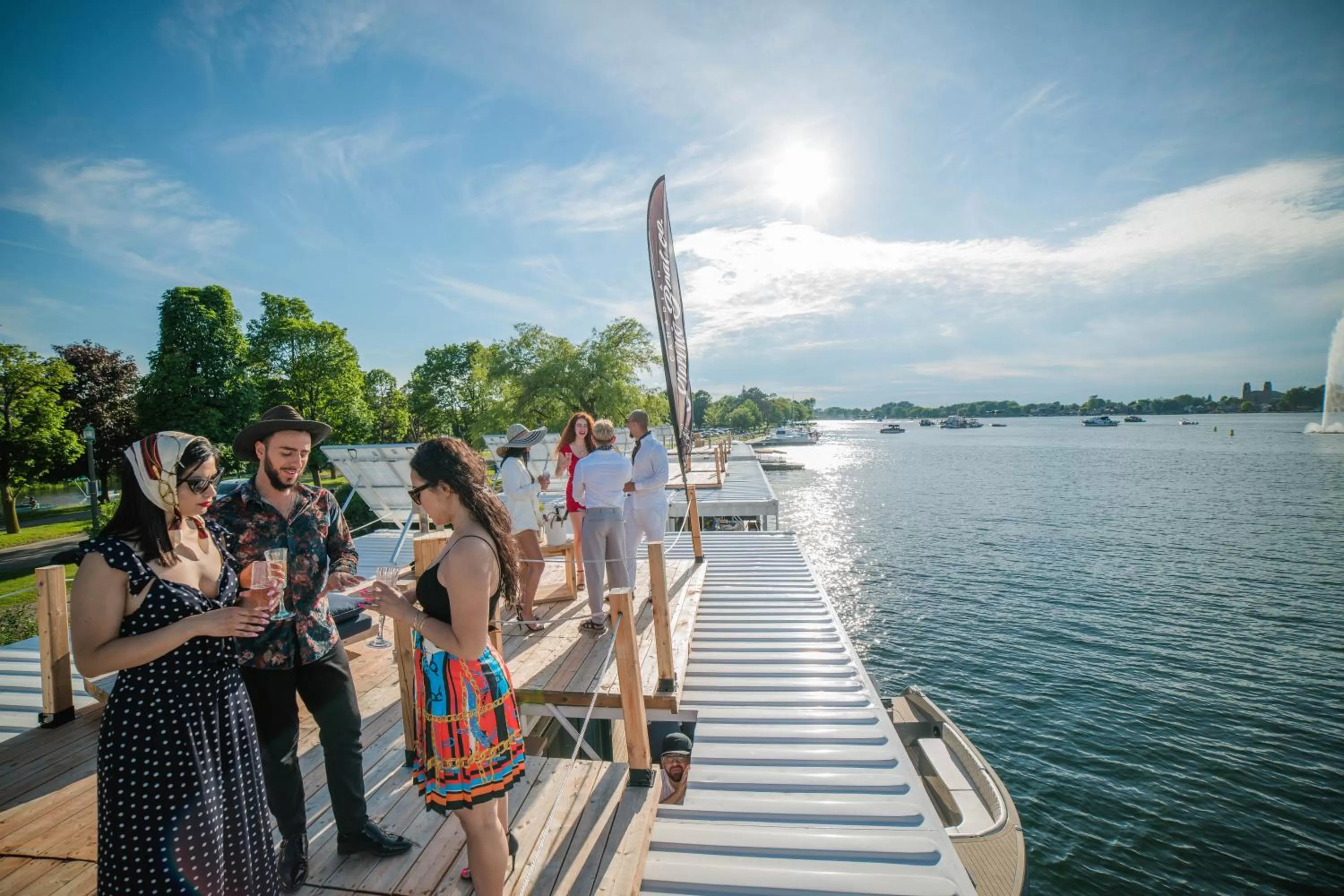 Natural landscape in Flotel