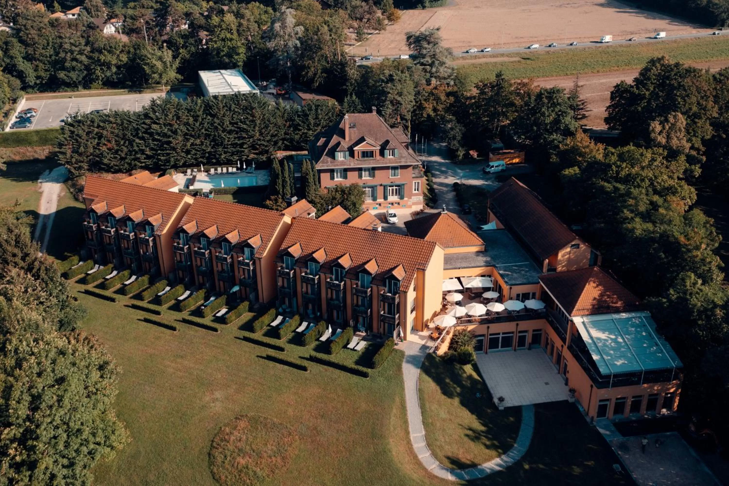 Bird's eye view in Hotel La Barcarolle