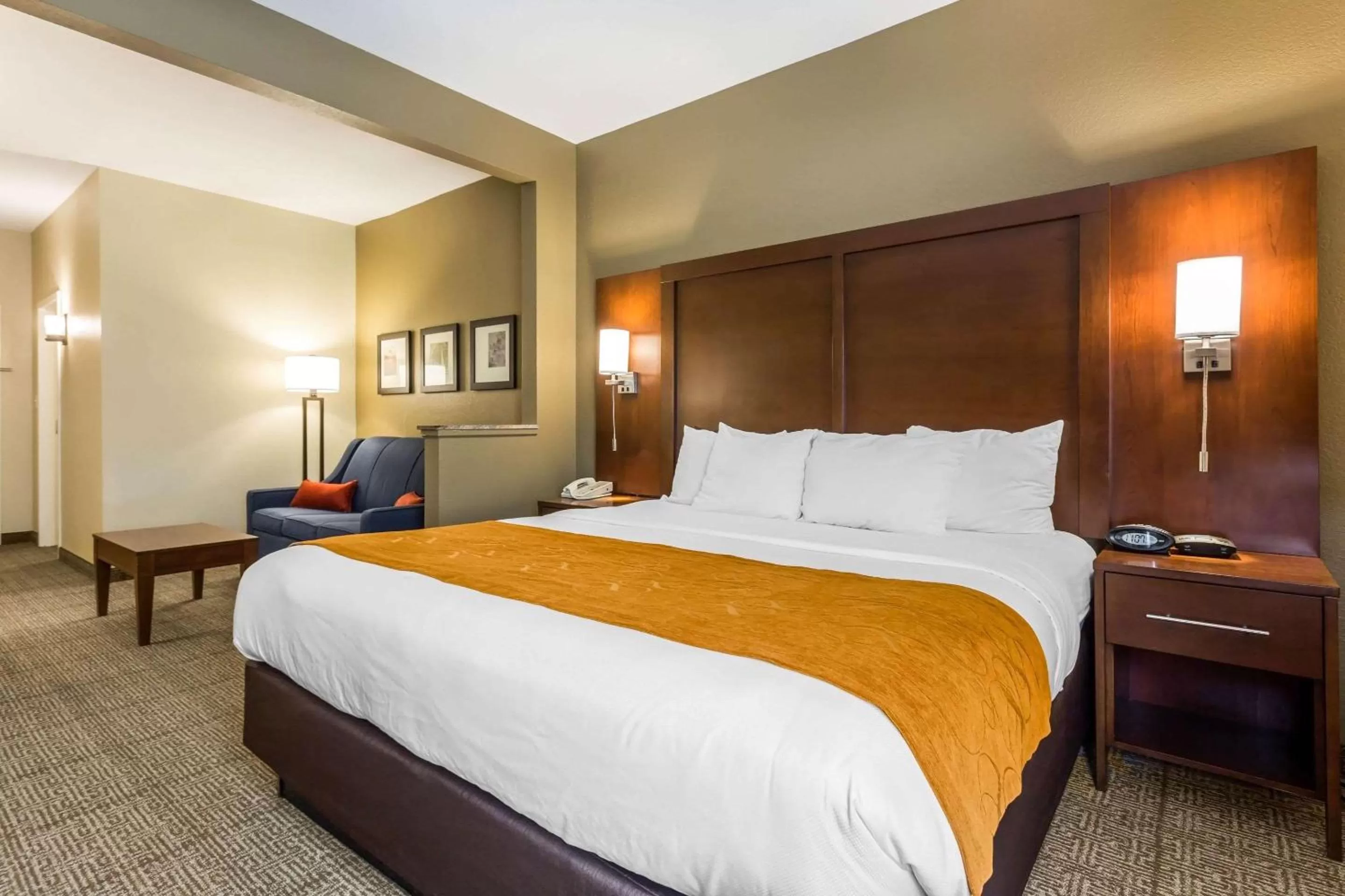 King Suite - Accessible/Non-Smoking in Comfort Suites At the University