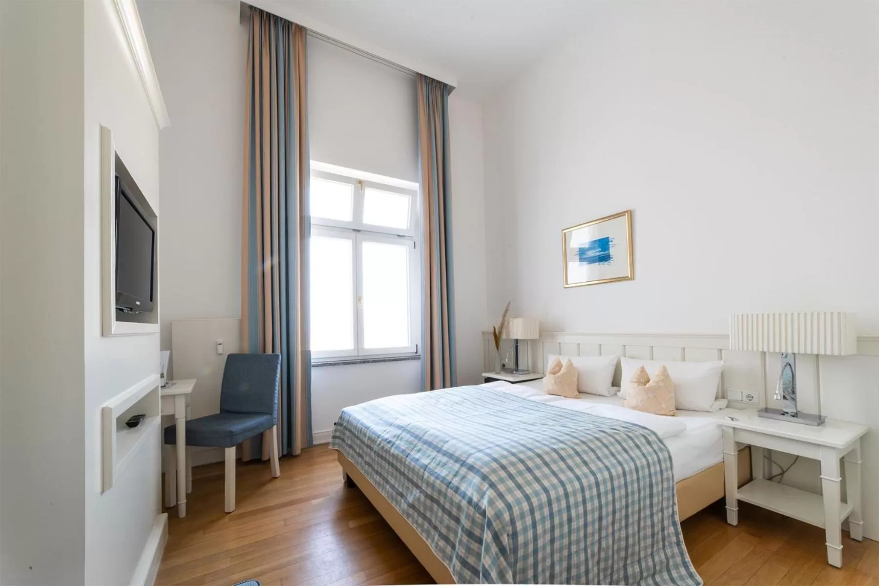 Bed in Strandhotel Kurhaus Juist