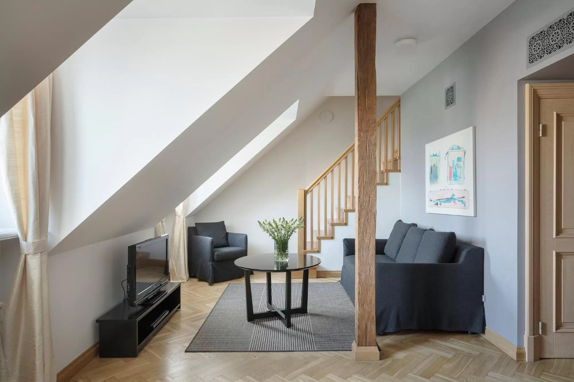 Living room in Neiburgs Hotel