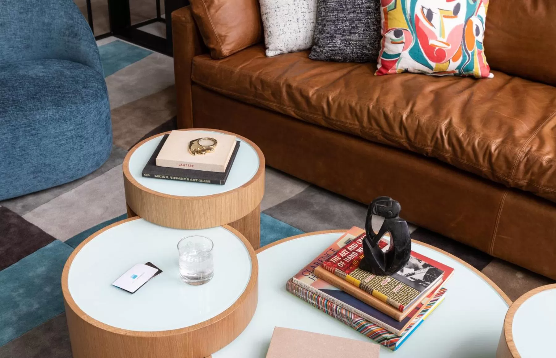 Seating area in Hotel Murano