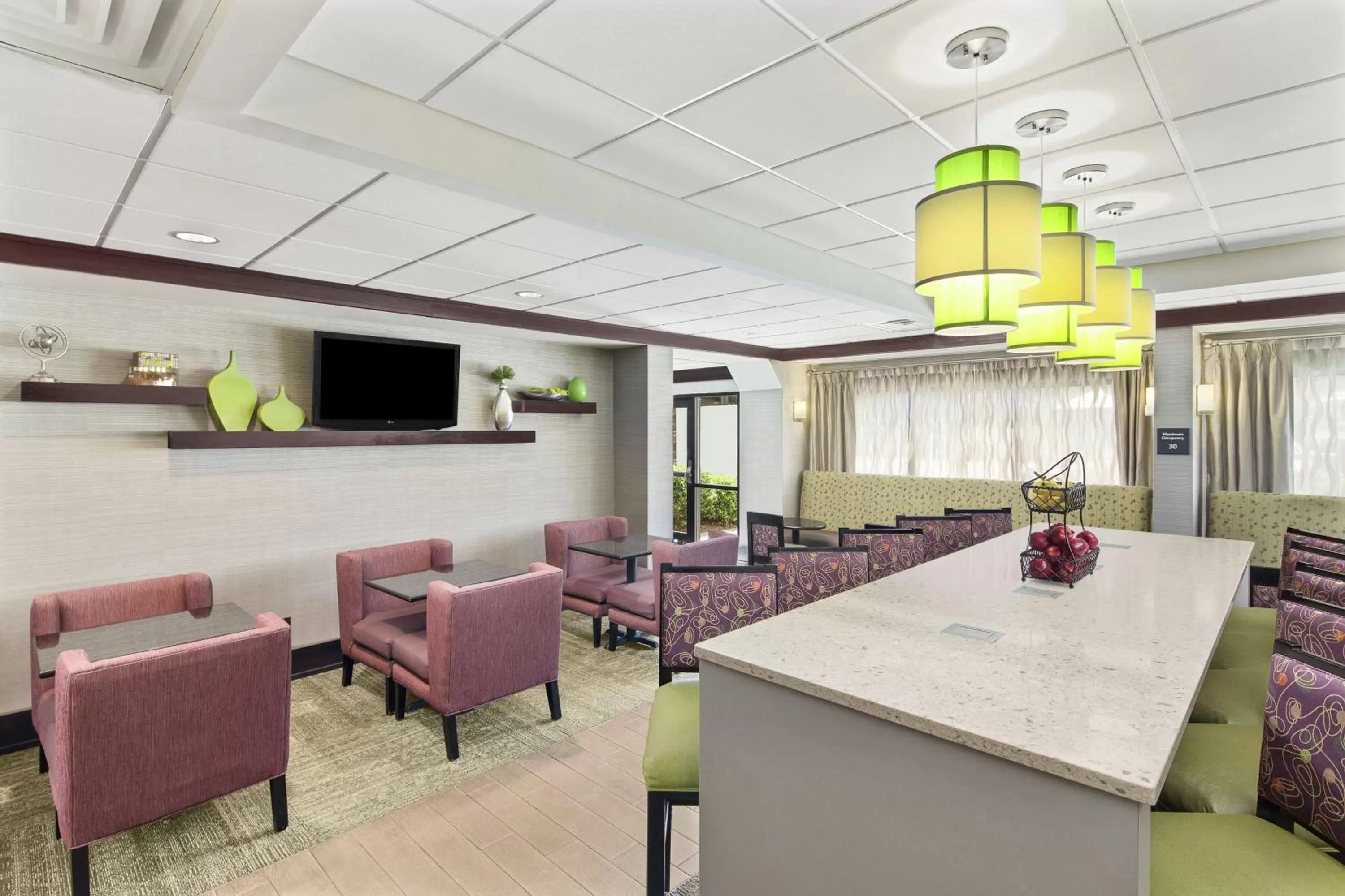 Lobby or reception in Hampton Inn Atlanta-Town Center/Kennesaw