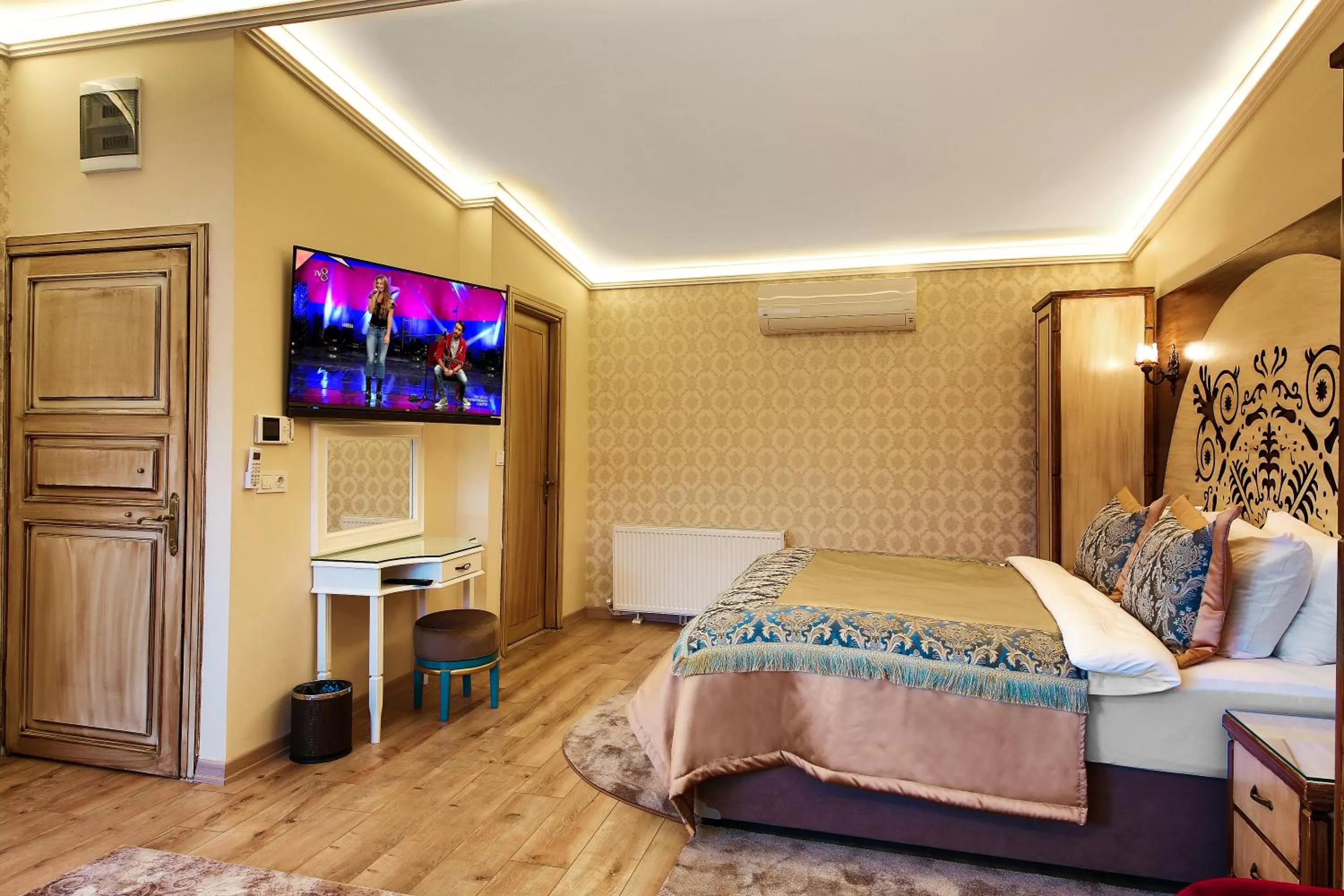 Bed in Katelya Hotel