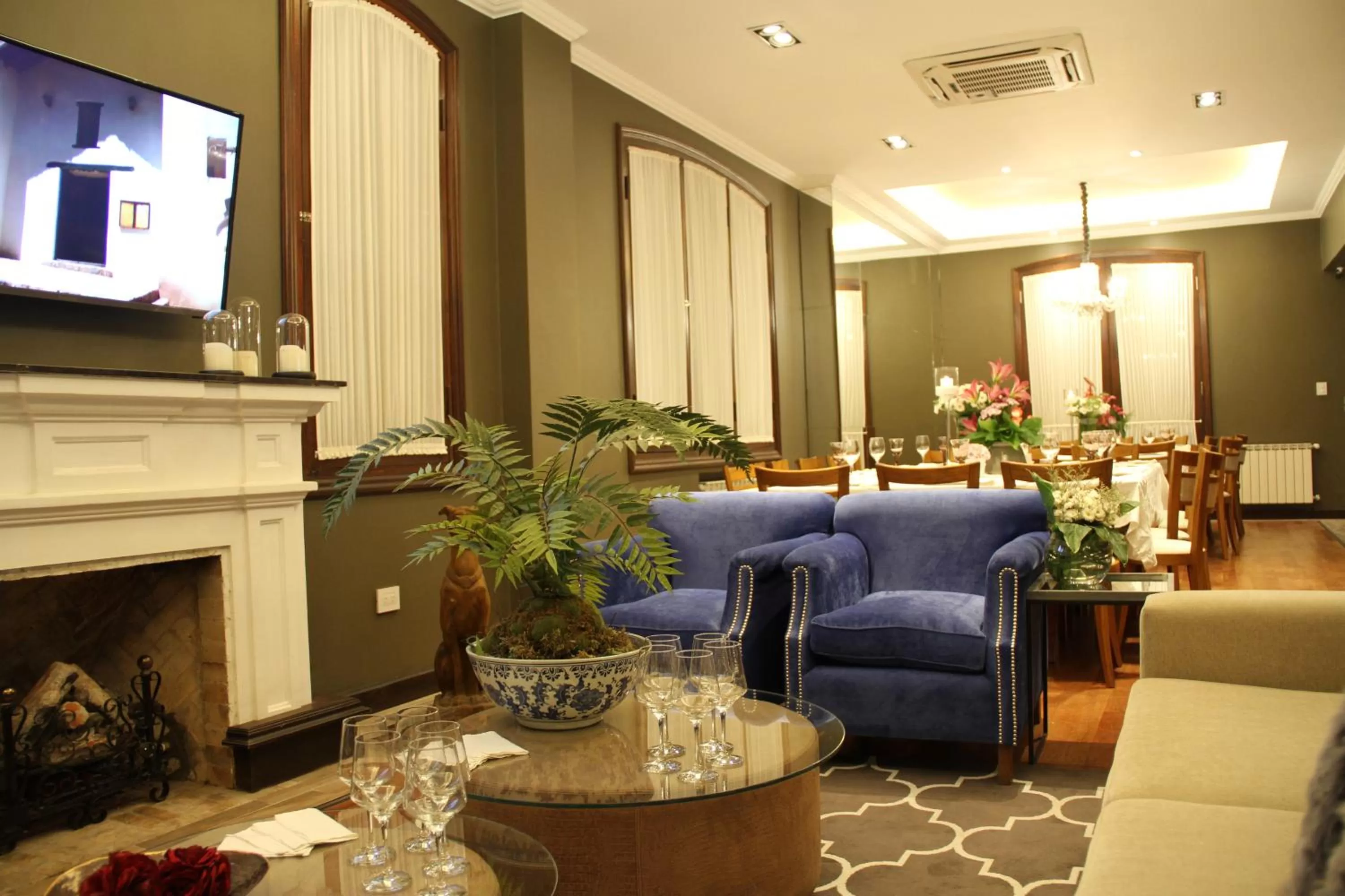 Living room in MG Design Hotel Boutique