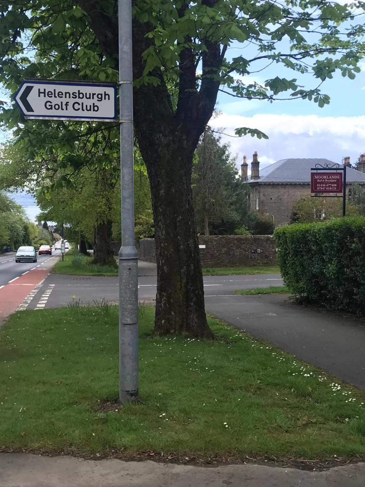 Street view, Garden in Moorlands