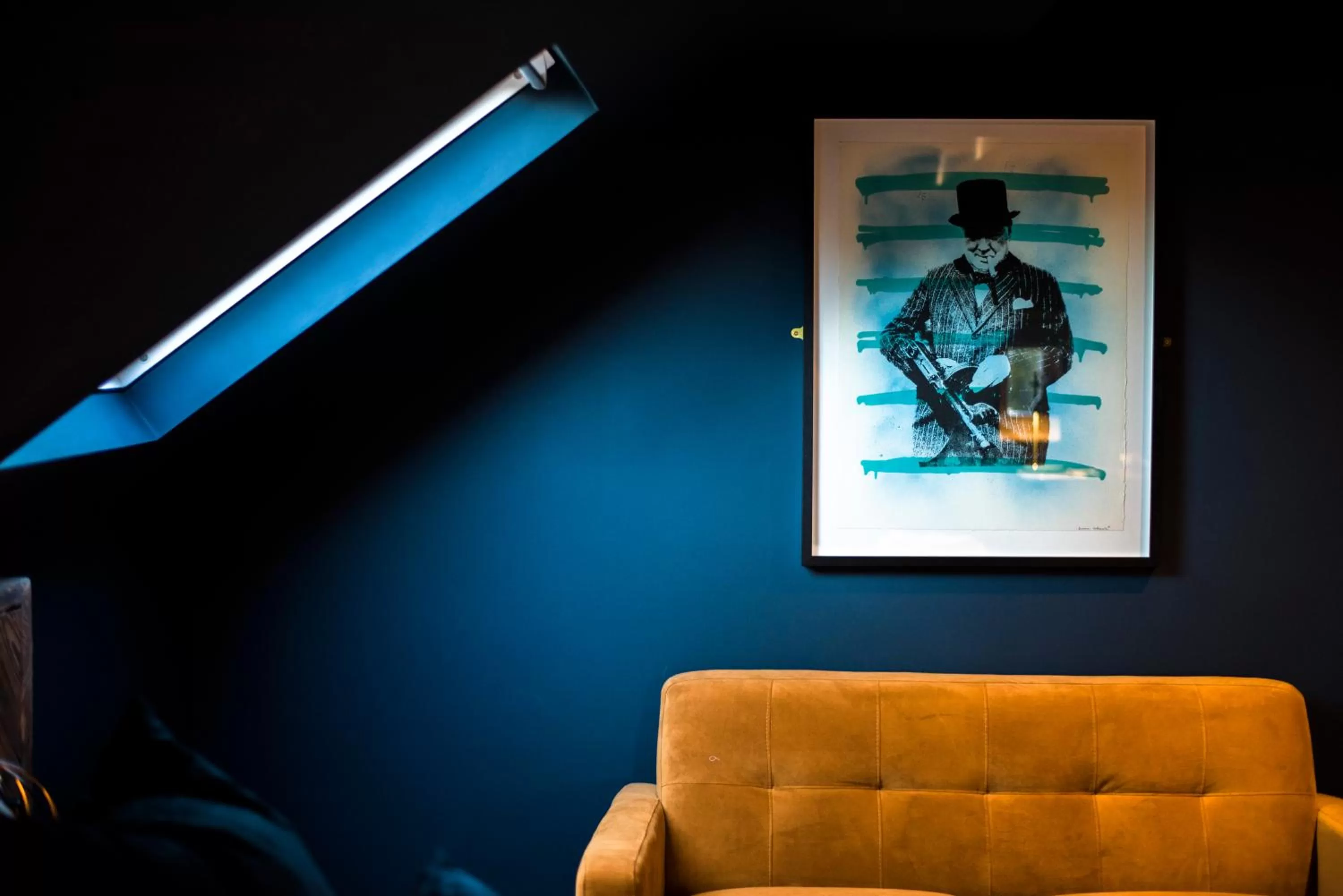 Seating Area in The Lodge Duxford