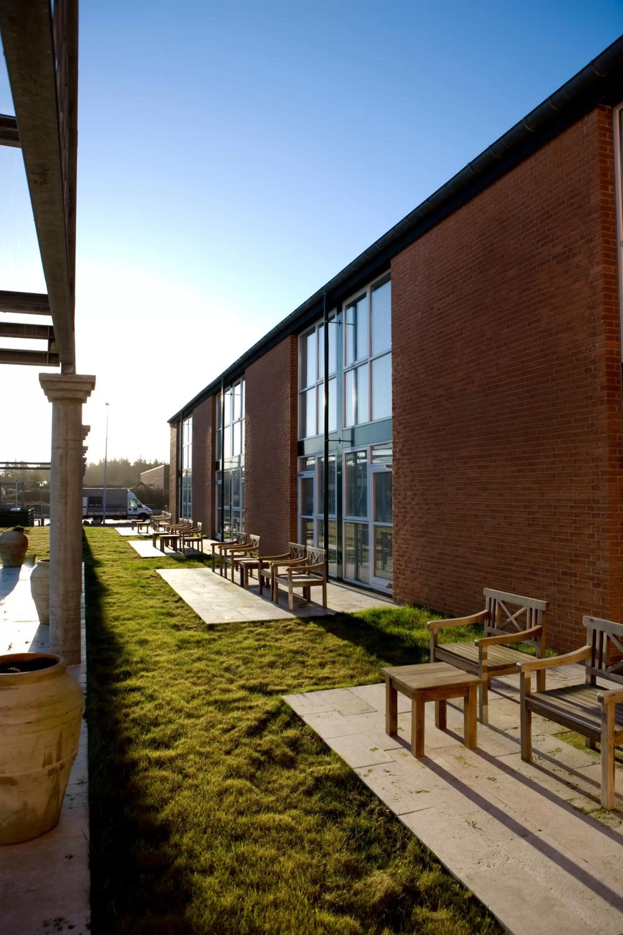 Facade/entrance in Skaga Hotel