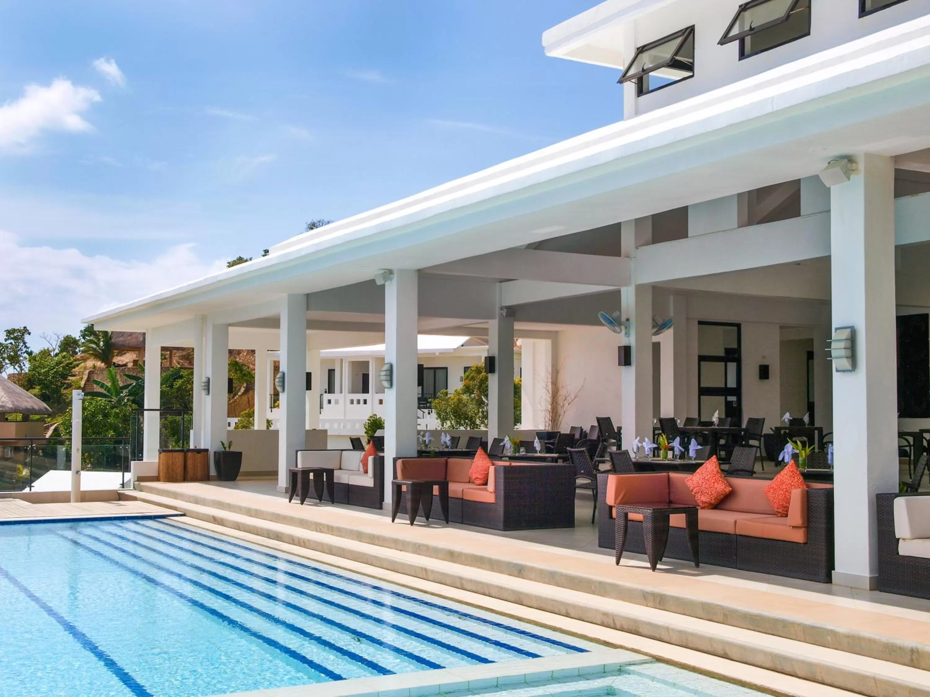 Swimming pool in Busuanga Bay Lodge