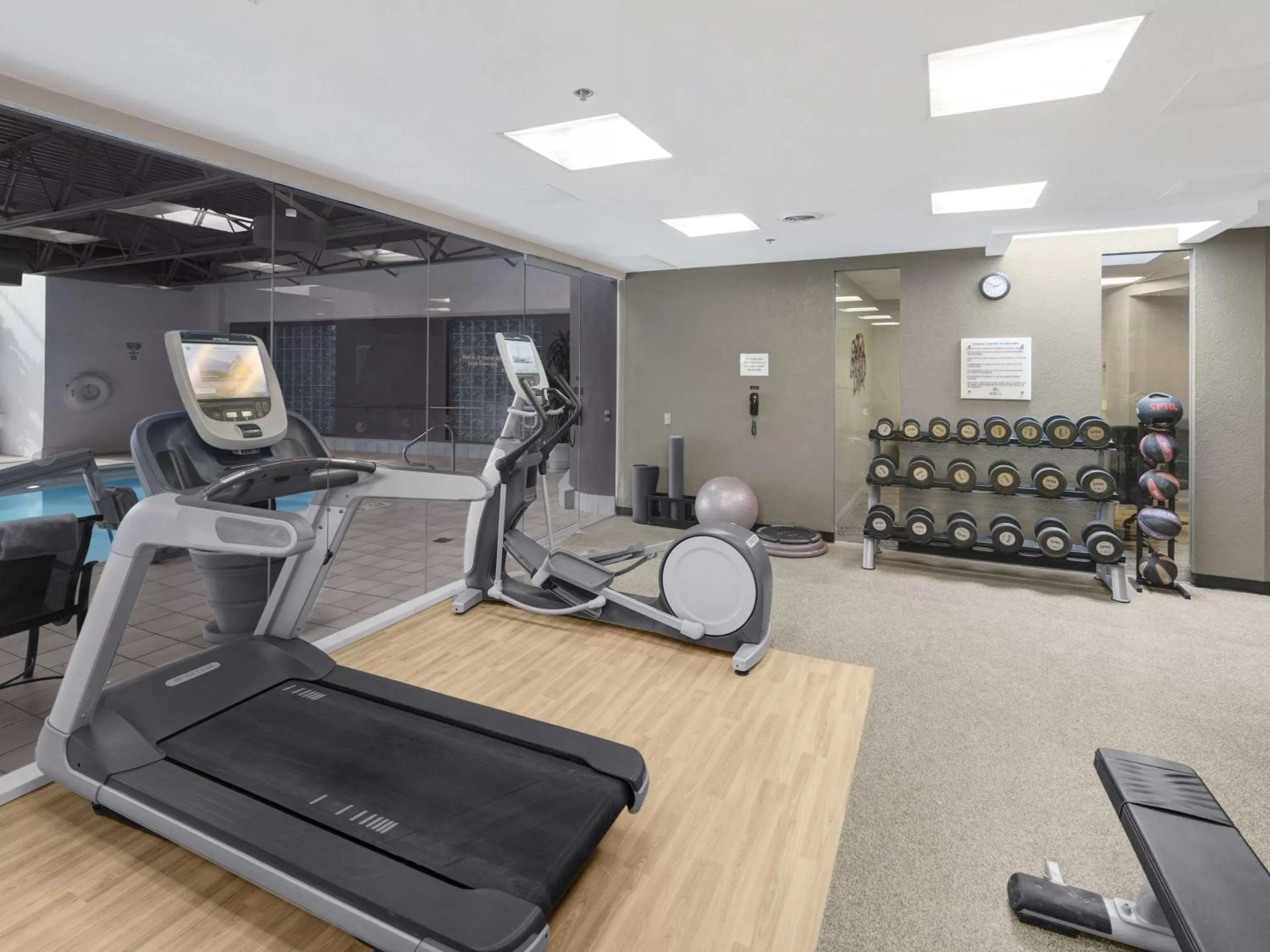 Fitness centre/facilities in Hilton Chicago/Oak Lawn