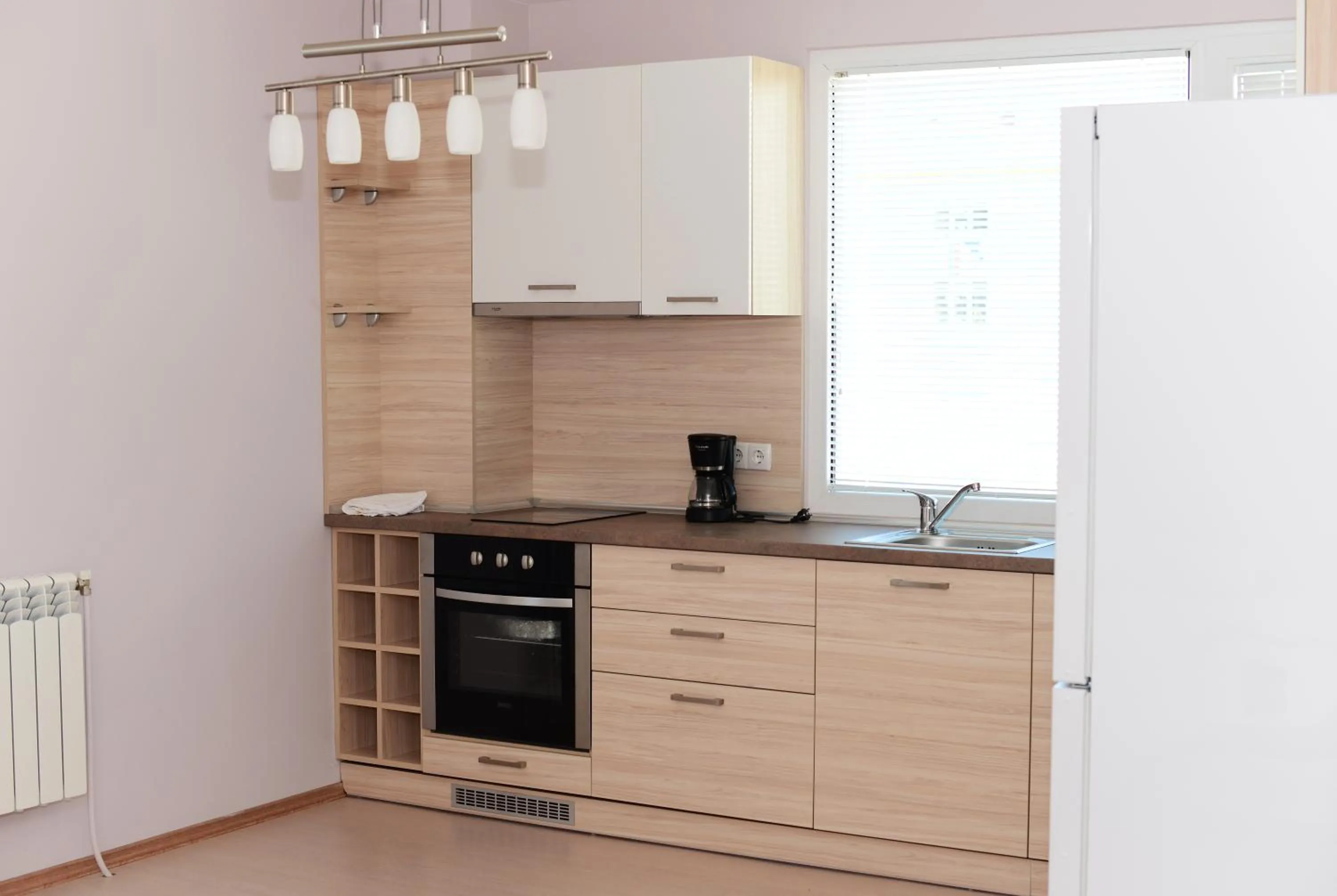 Kitchen or kitchenette in Family Hotel Dalis