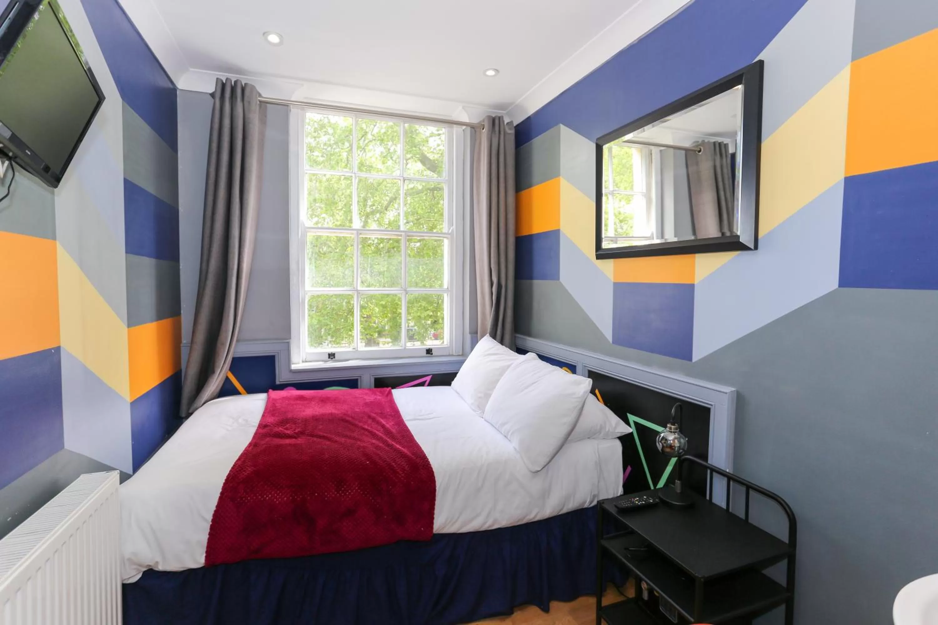 Bed in KX Rooms Kings Cross