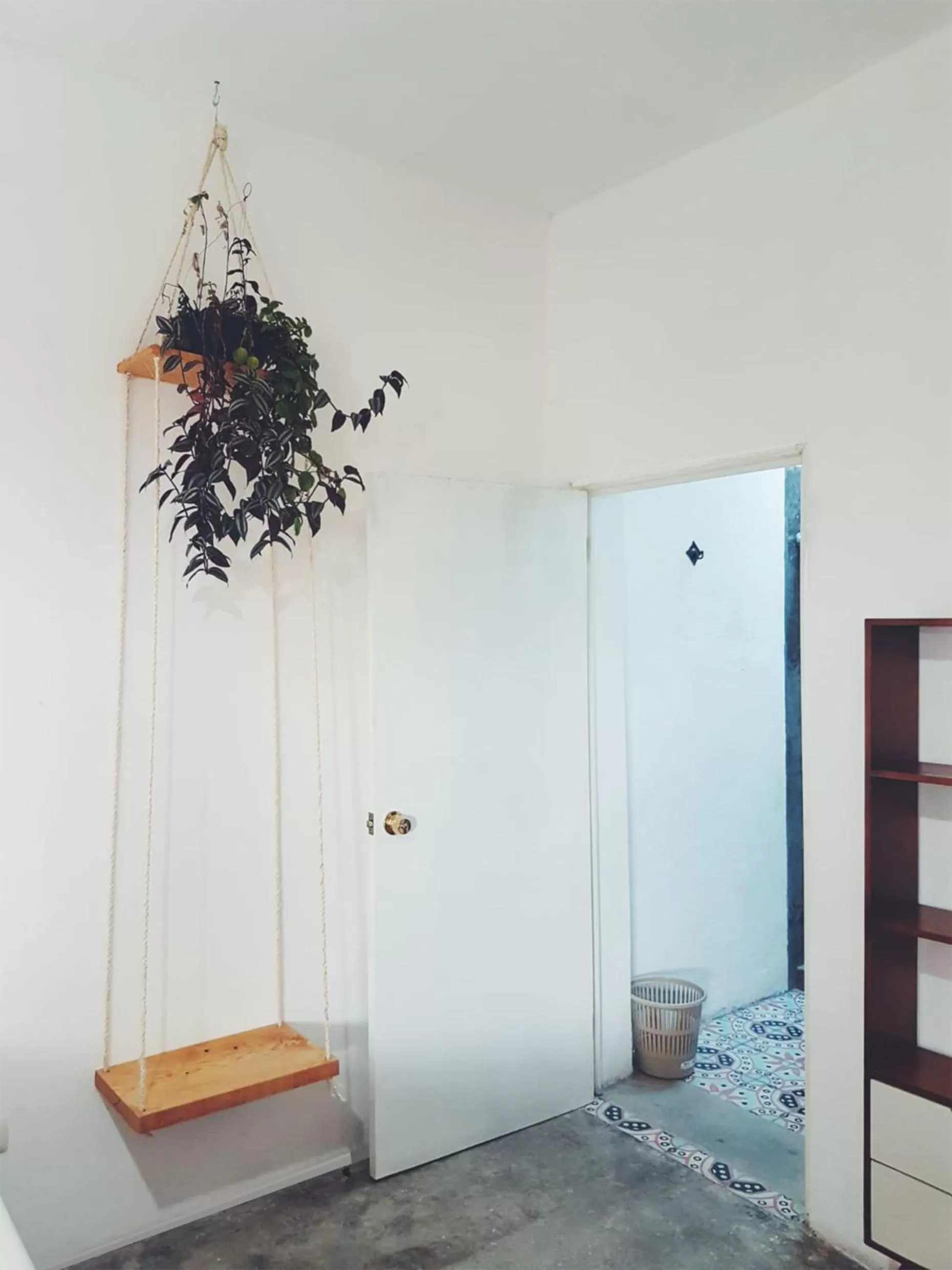 Bathroom in Hostal Hoja Santa