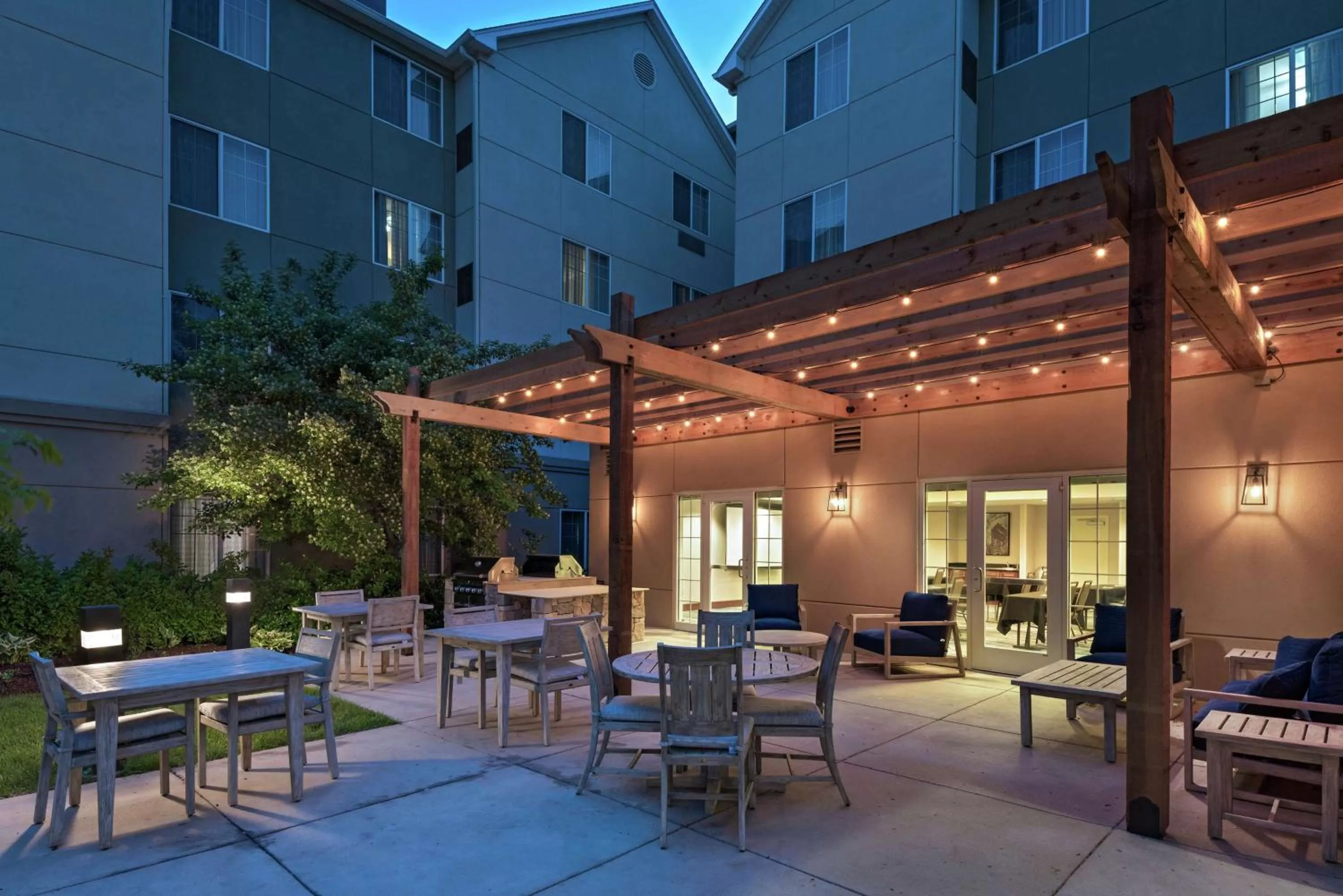 Patio in Homewood Suites by Hilton Fort Collins