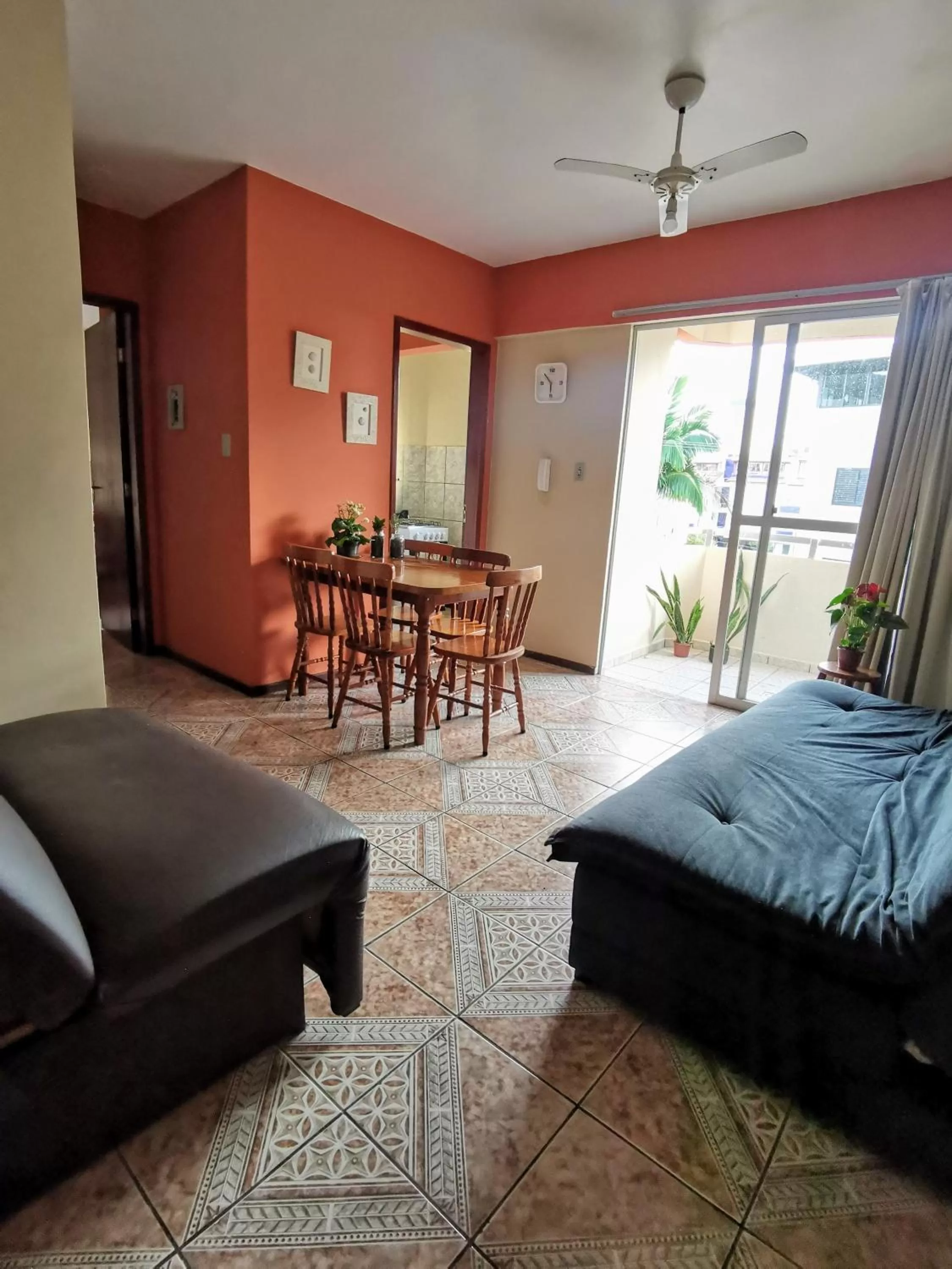 Living room in Apart da Cachoeira