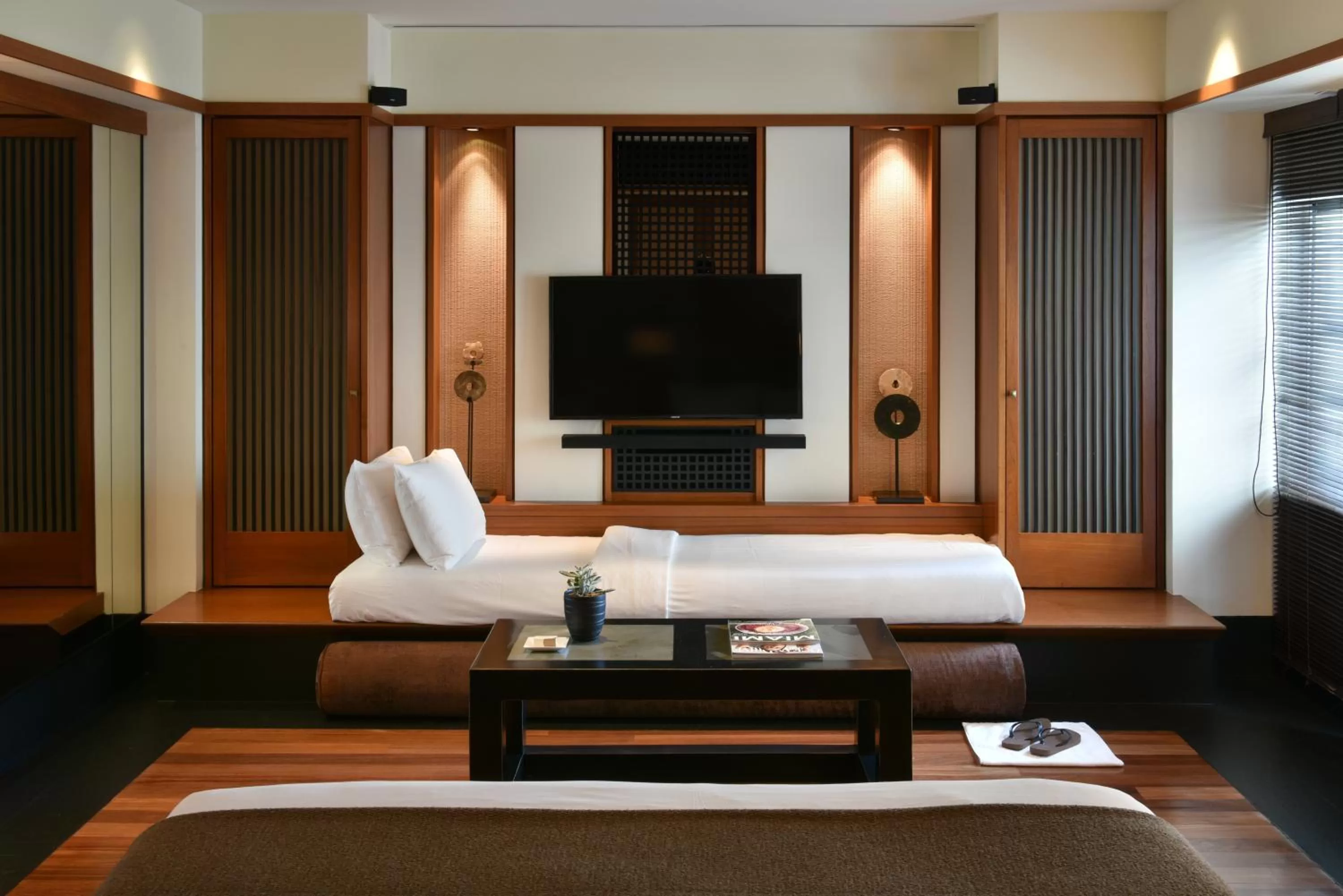 Bed in The Setai, Miami Beach