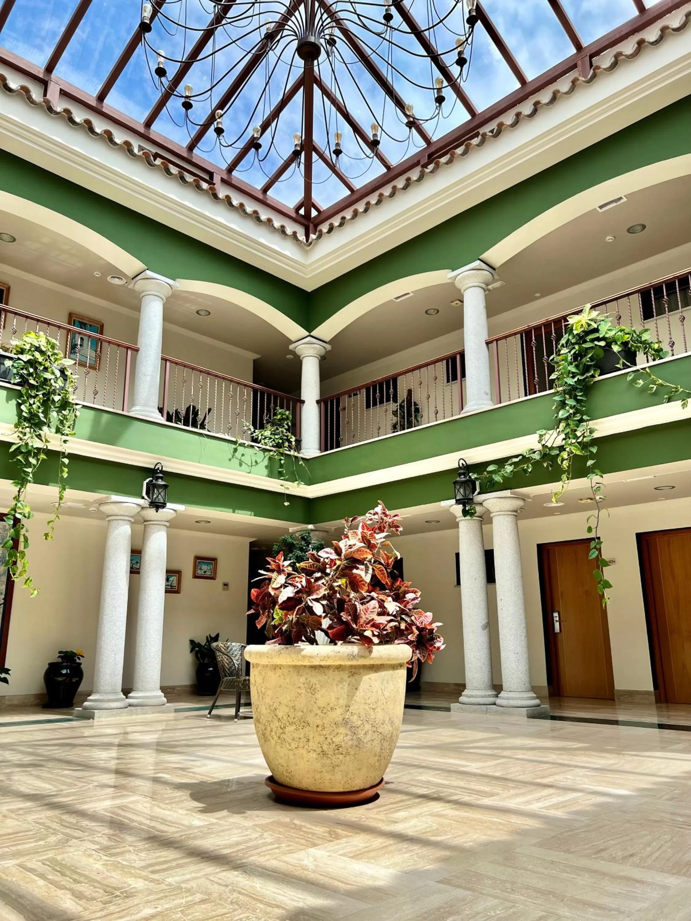 Patio in Los Dólmenes