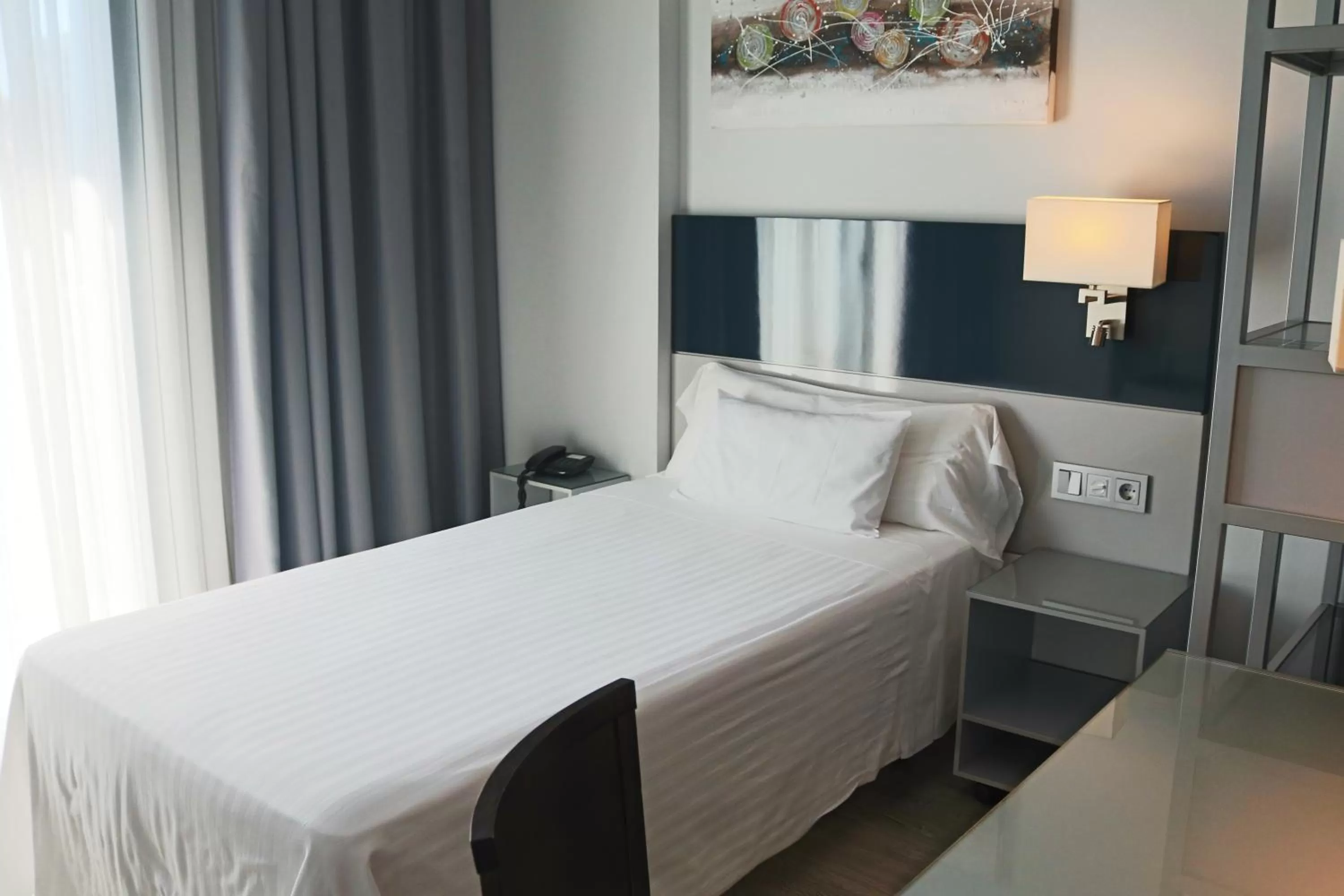 Bed in Hotel Santa Eulalia