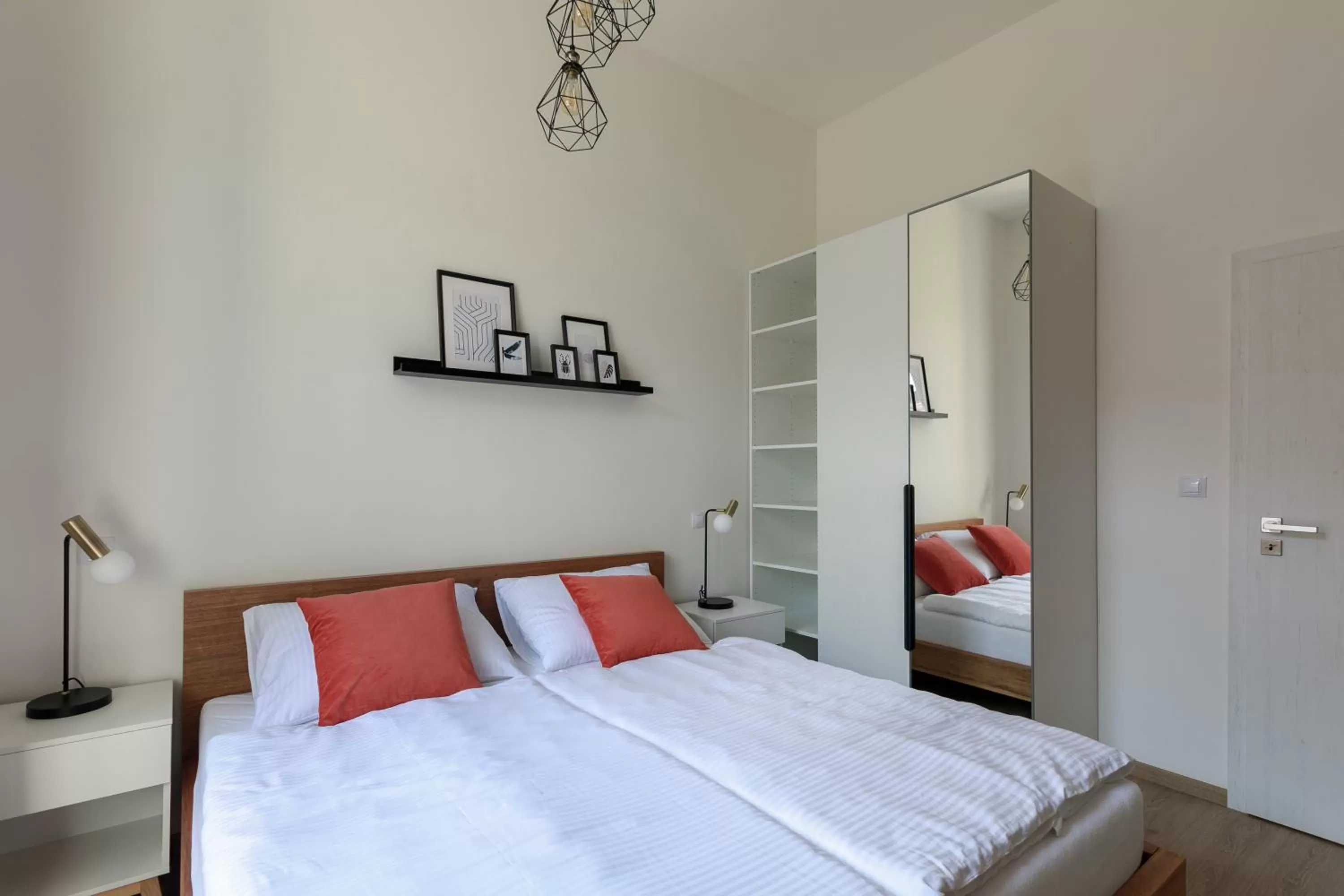 Bedroom, Bed in Avantgarde apartments