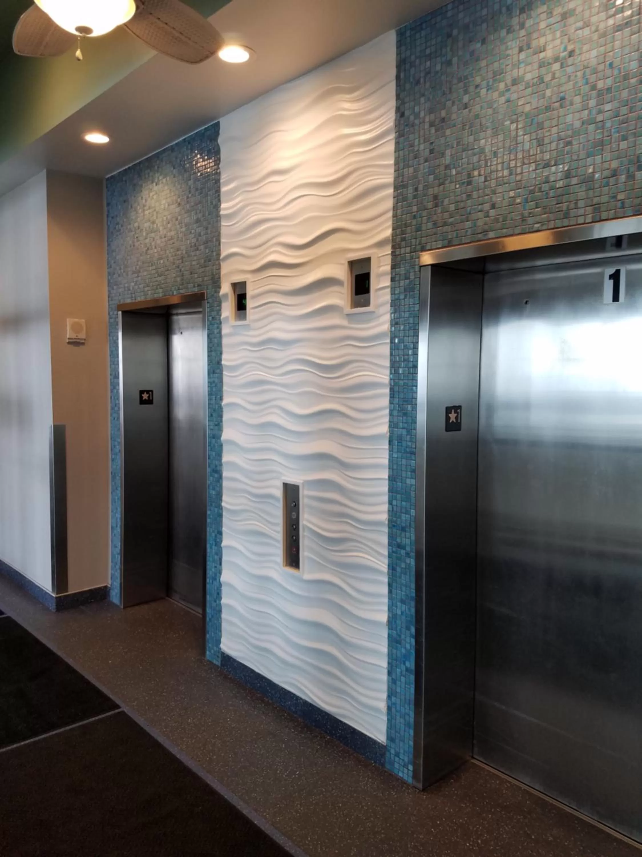 Lobby or reception, Bathroom in Oceans One Resort