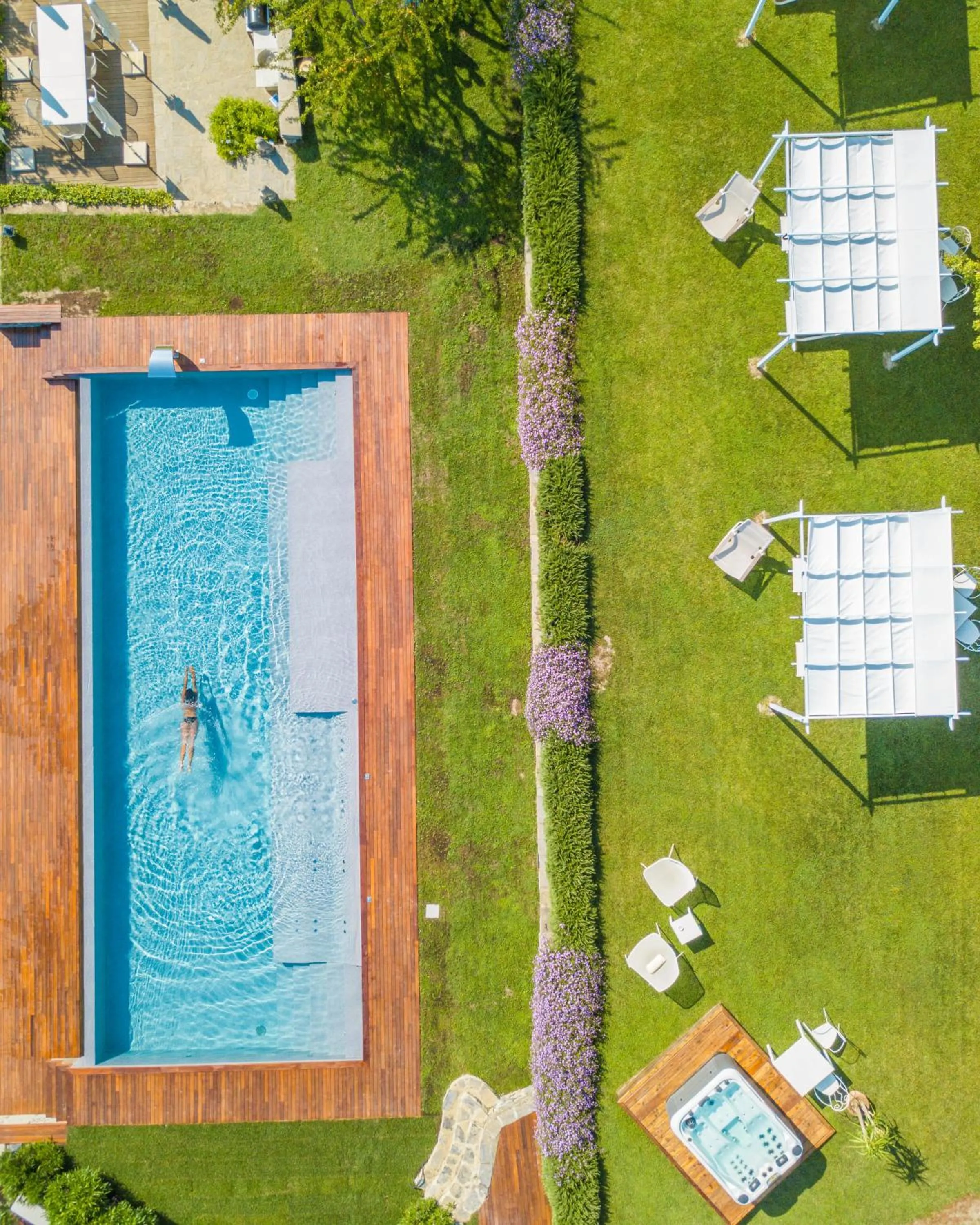 Bird's eye view in Villa Riviera Resort