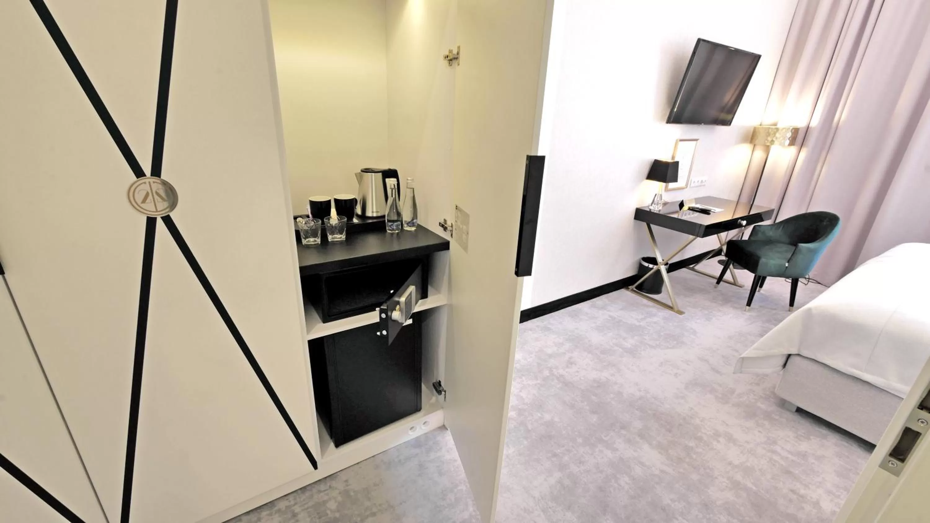 Coffee/tea facilities, Bed in SZEWSKA 22 BOUTIQUE