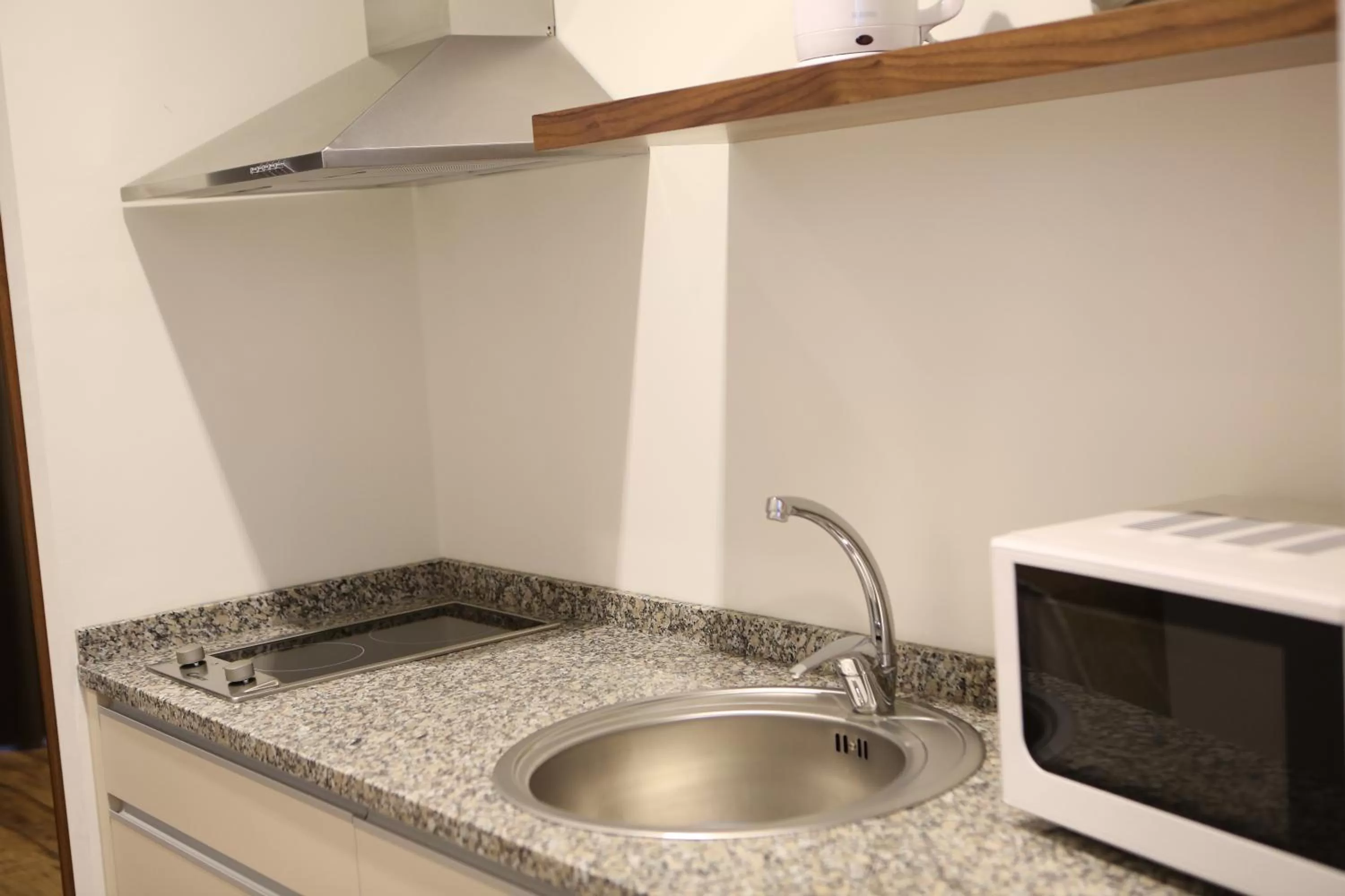 Kitchen or kitchenette in Hotel Solar do Rebolo