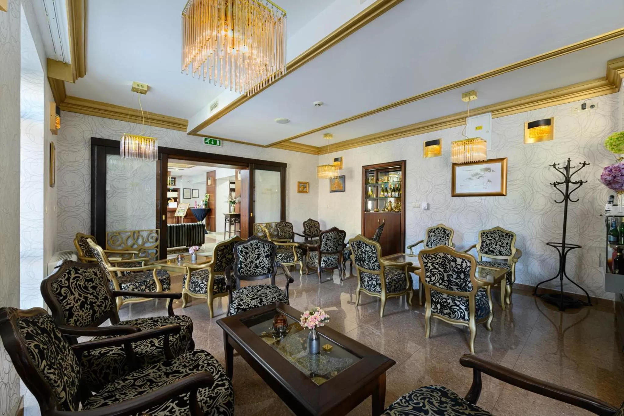 Lobby or reception in Hotel Aurum
