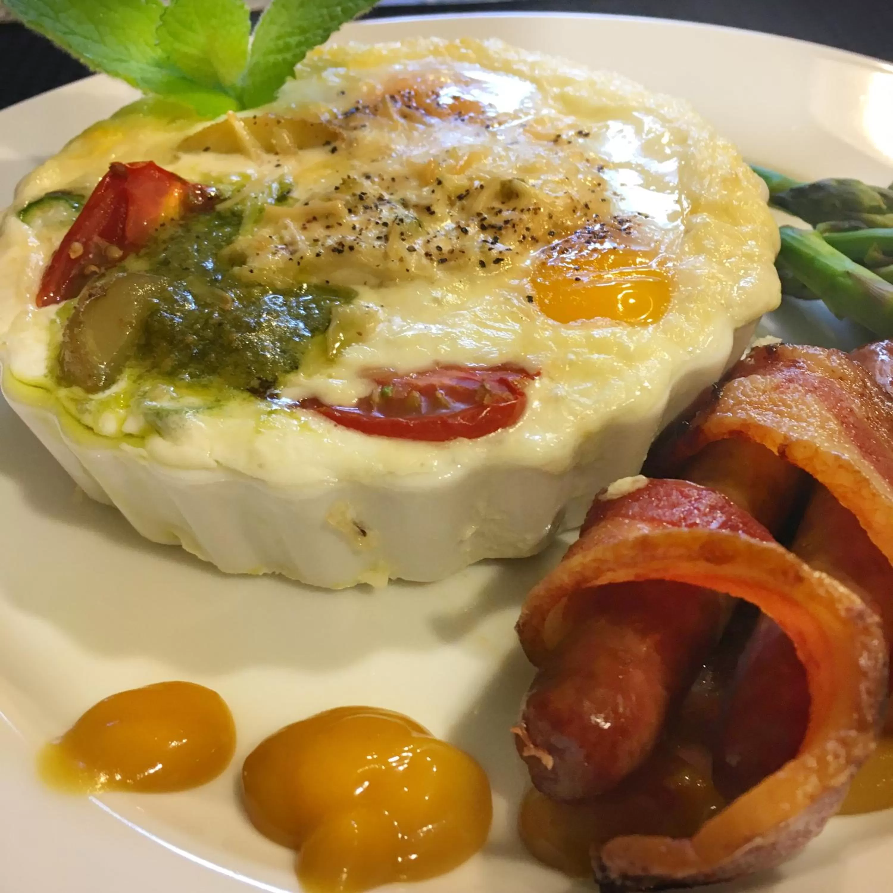 English/Irish breakfast in Abigail's Bed and Breakfast Inn