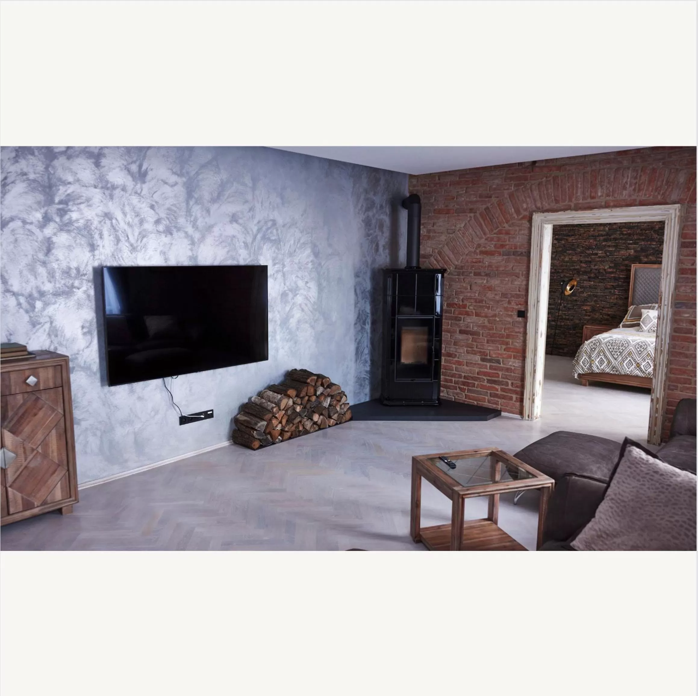 Communal lounge/ TV room in Apartmány Pekárna 1898