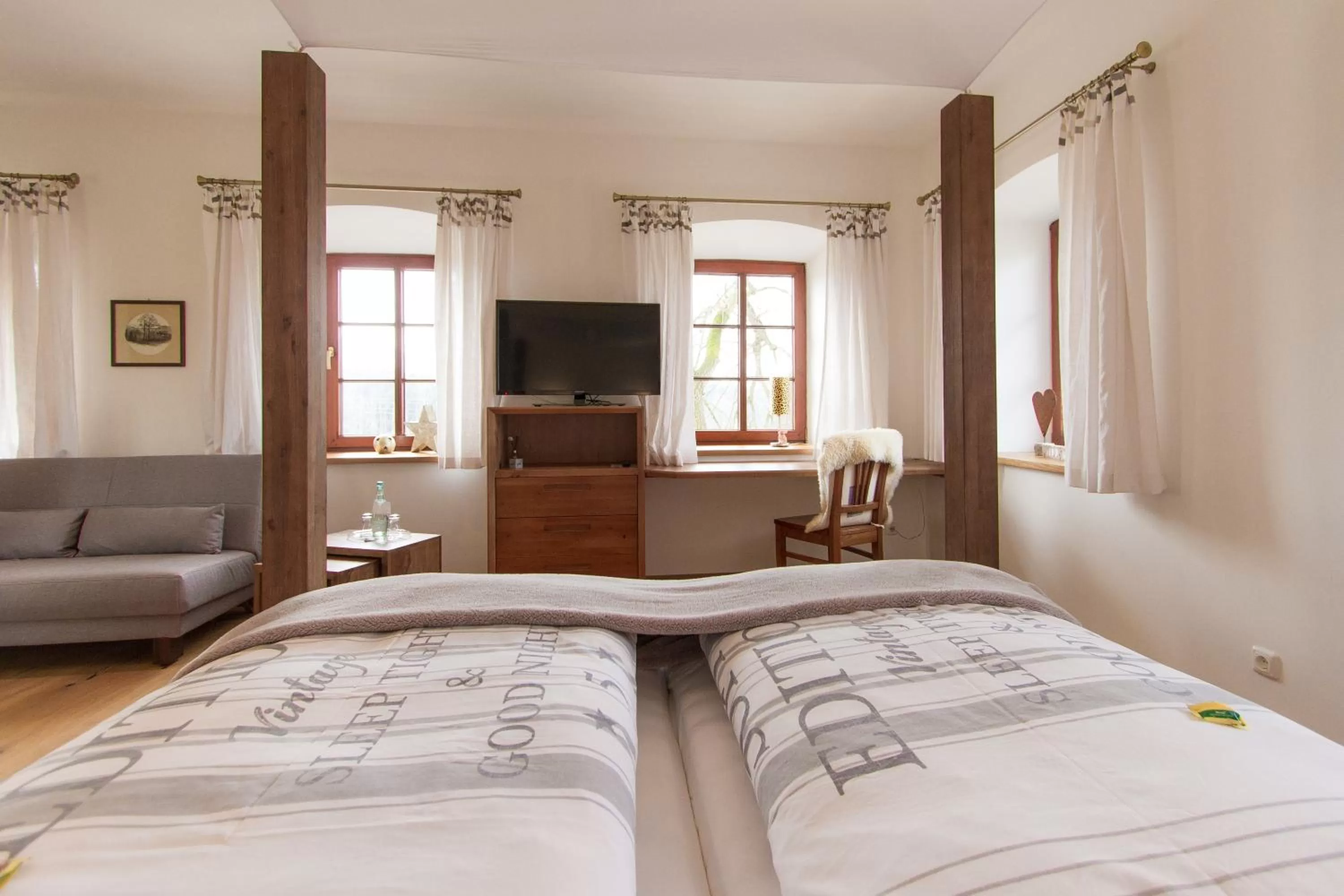 Photo of the whole room, Bed in Hotel Alpenblick