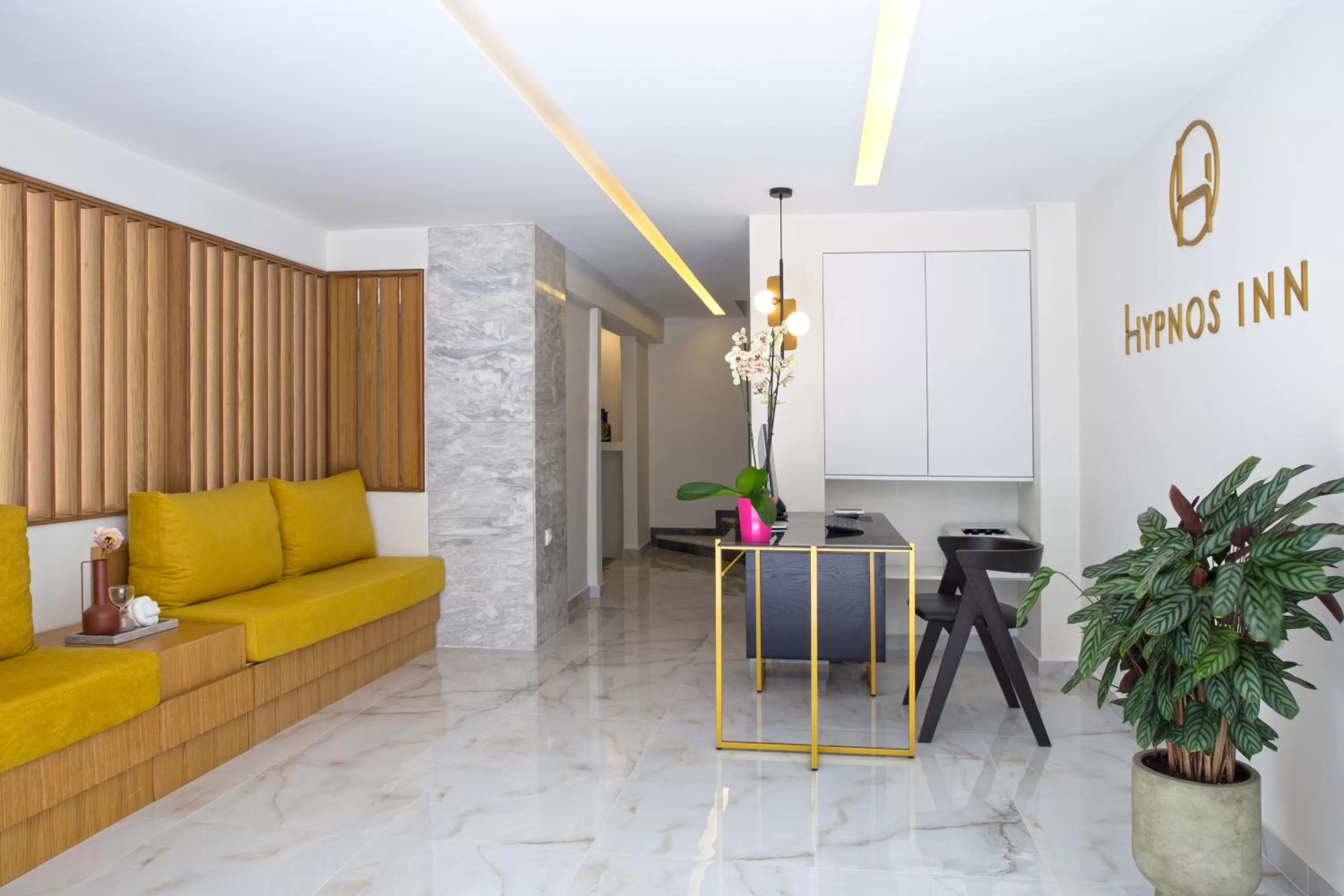 Lobby or reception in Hypnos Inn Athens