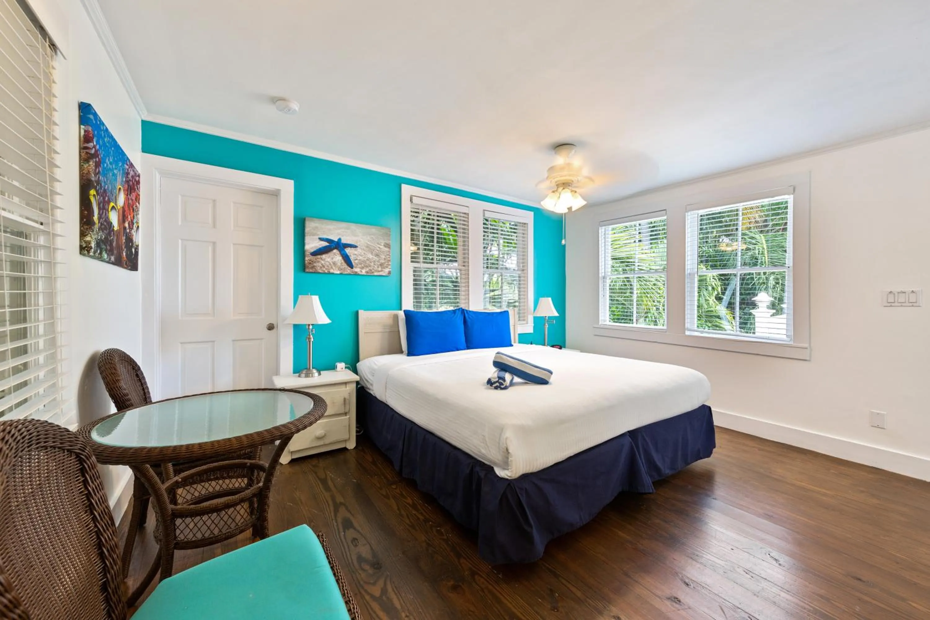 Bed in Wicker Guesthouse