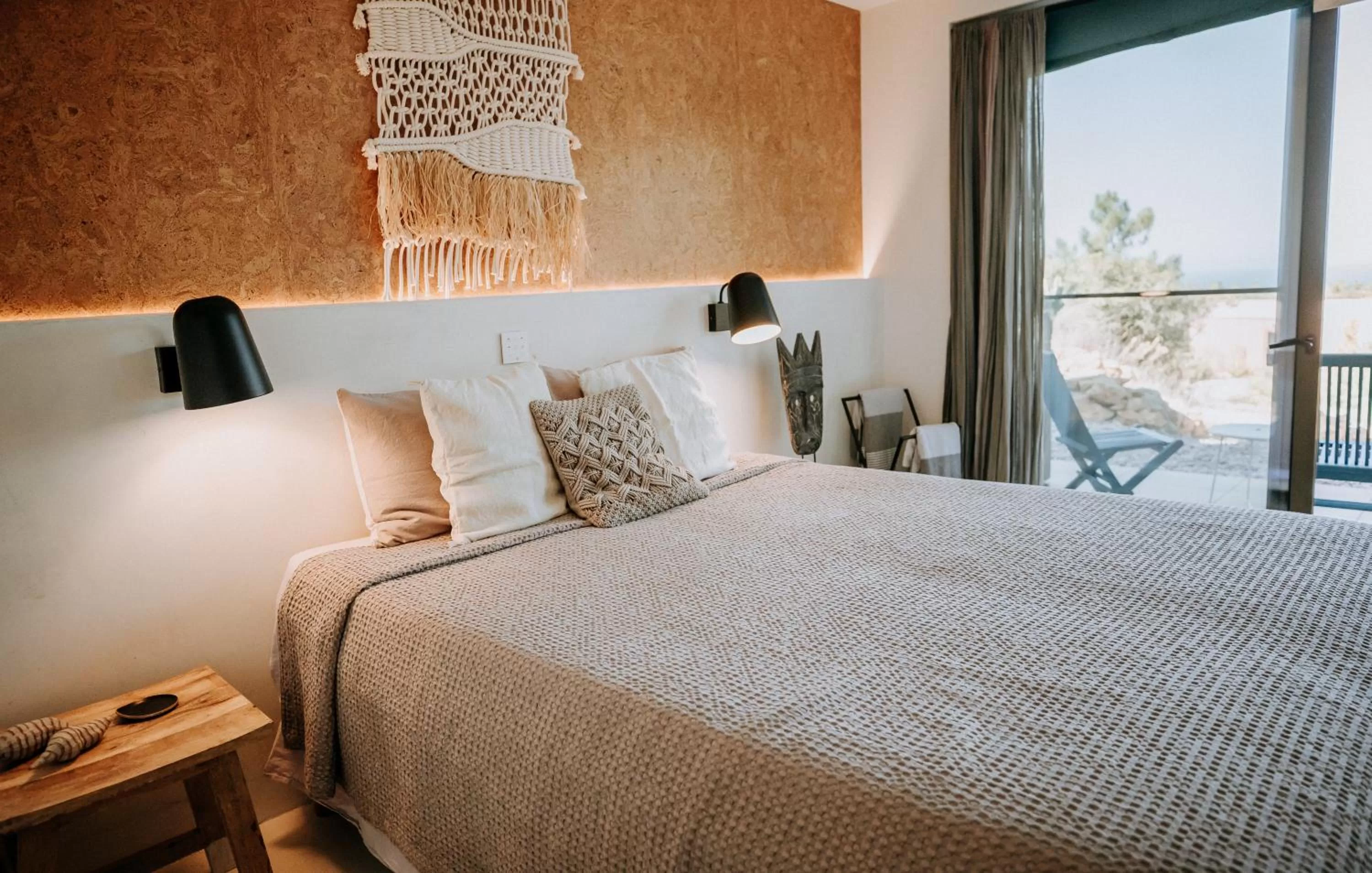 Bed in Eco-lodge Villa Epicurea