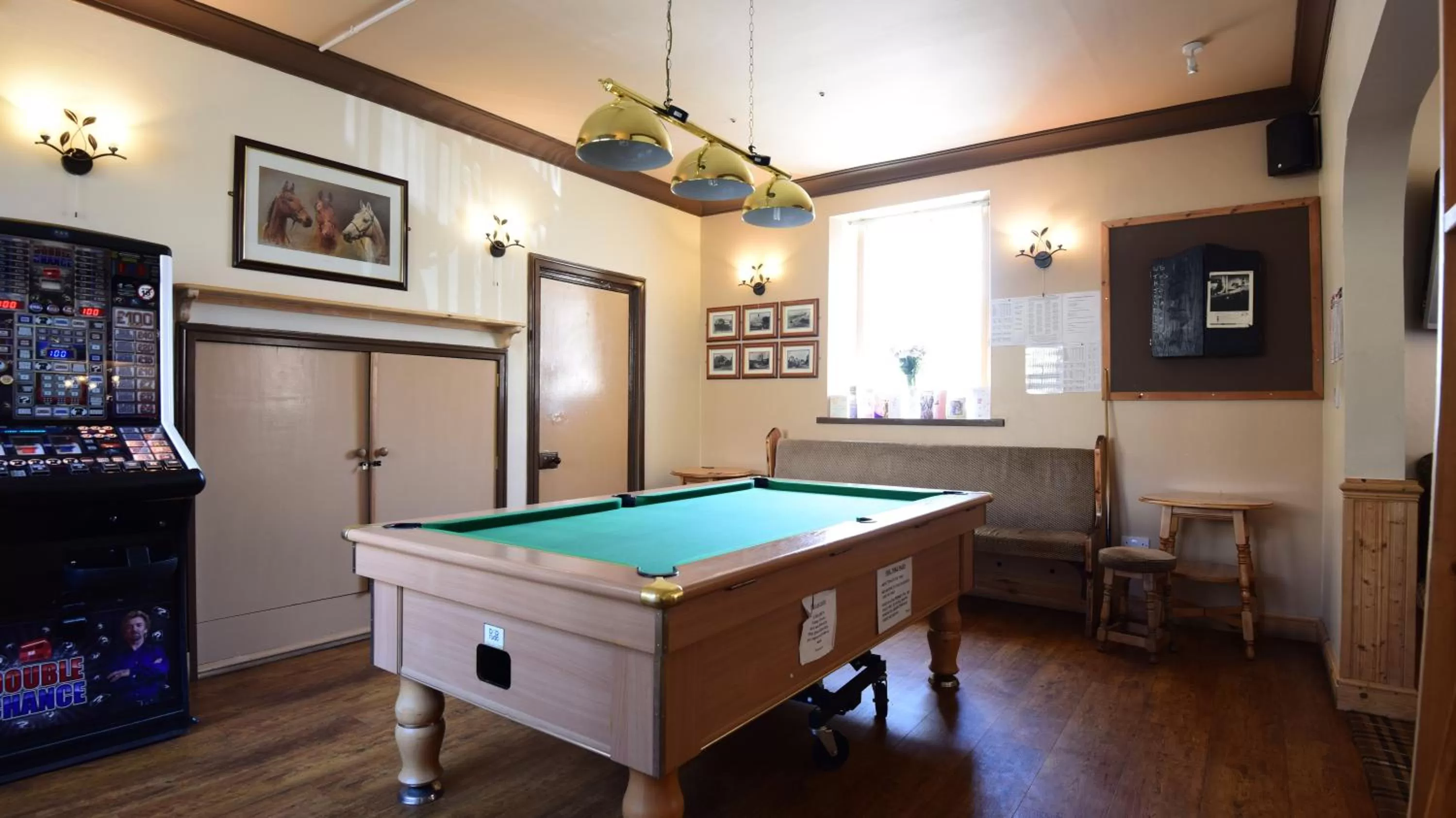 Game Room in The Black Bull inn