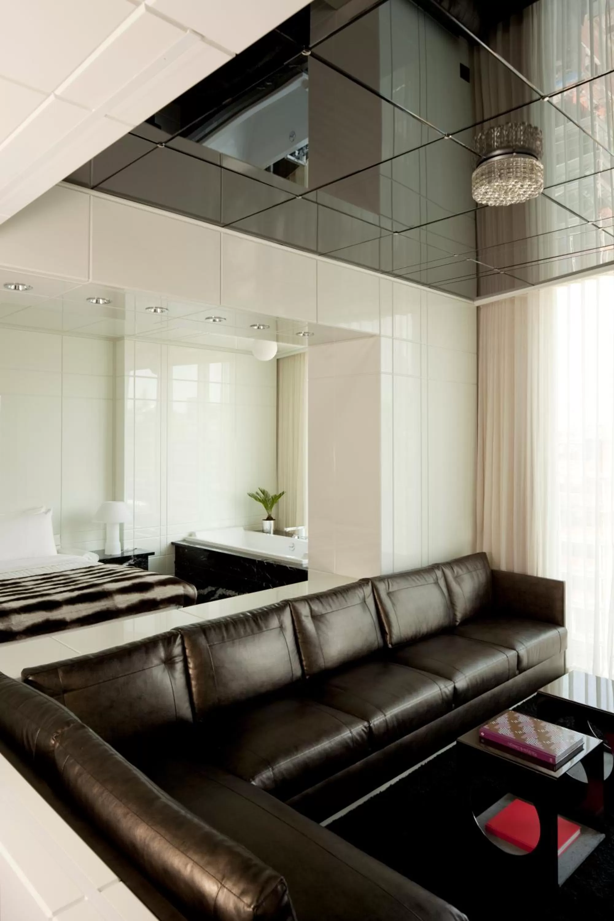 Bedroom in The Standard, High Line New York