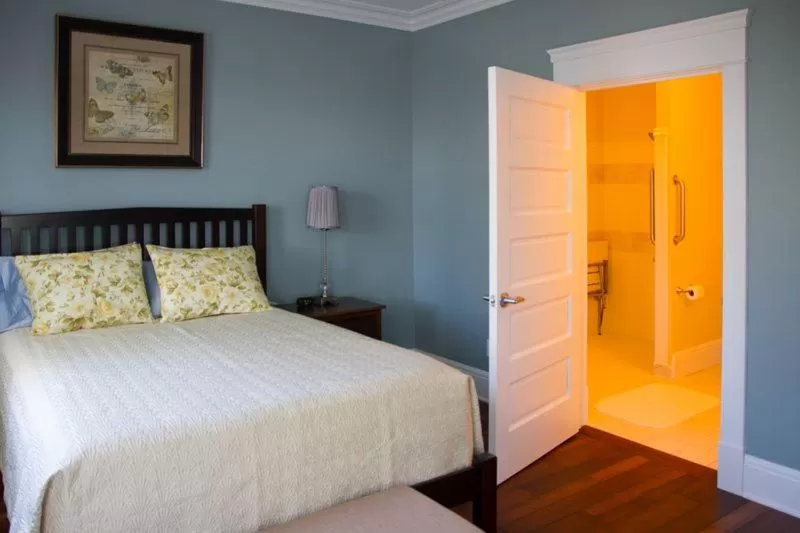 Bed in Wishmaker House B&b