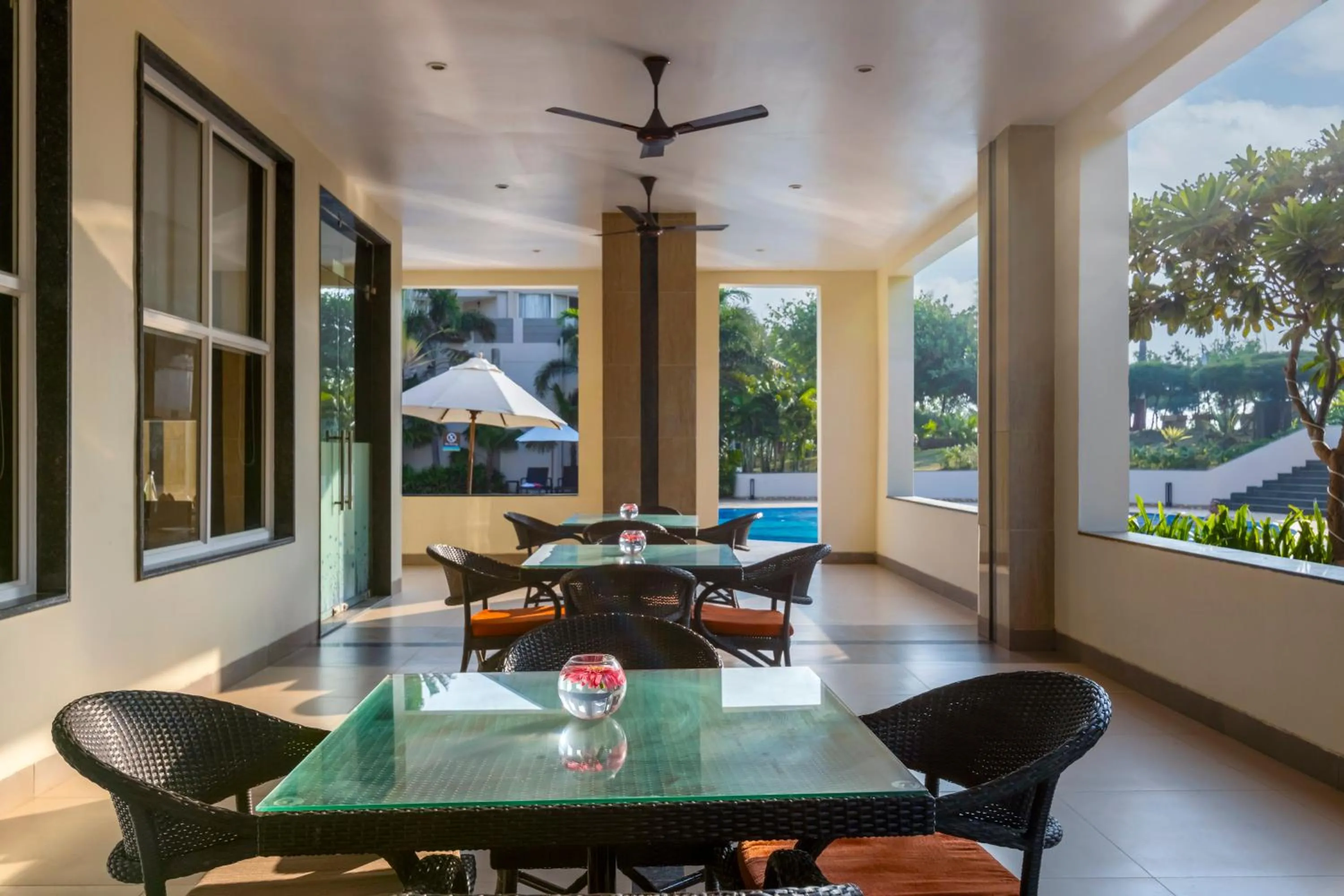 Seating area in Sterling Puri