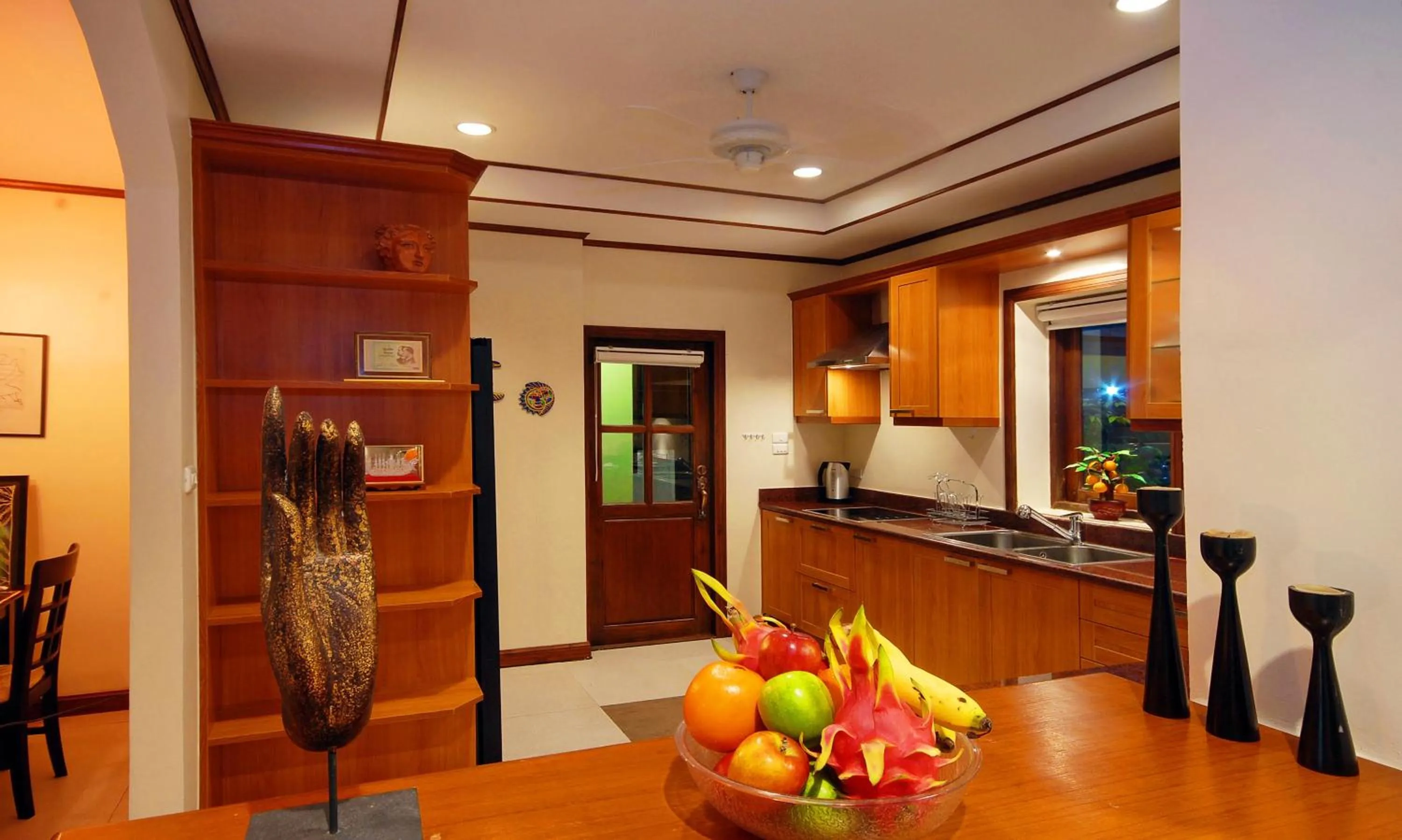 Kitchen or kitchenette in Samui Sun Villa